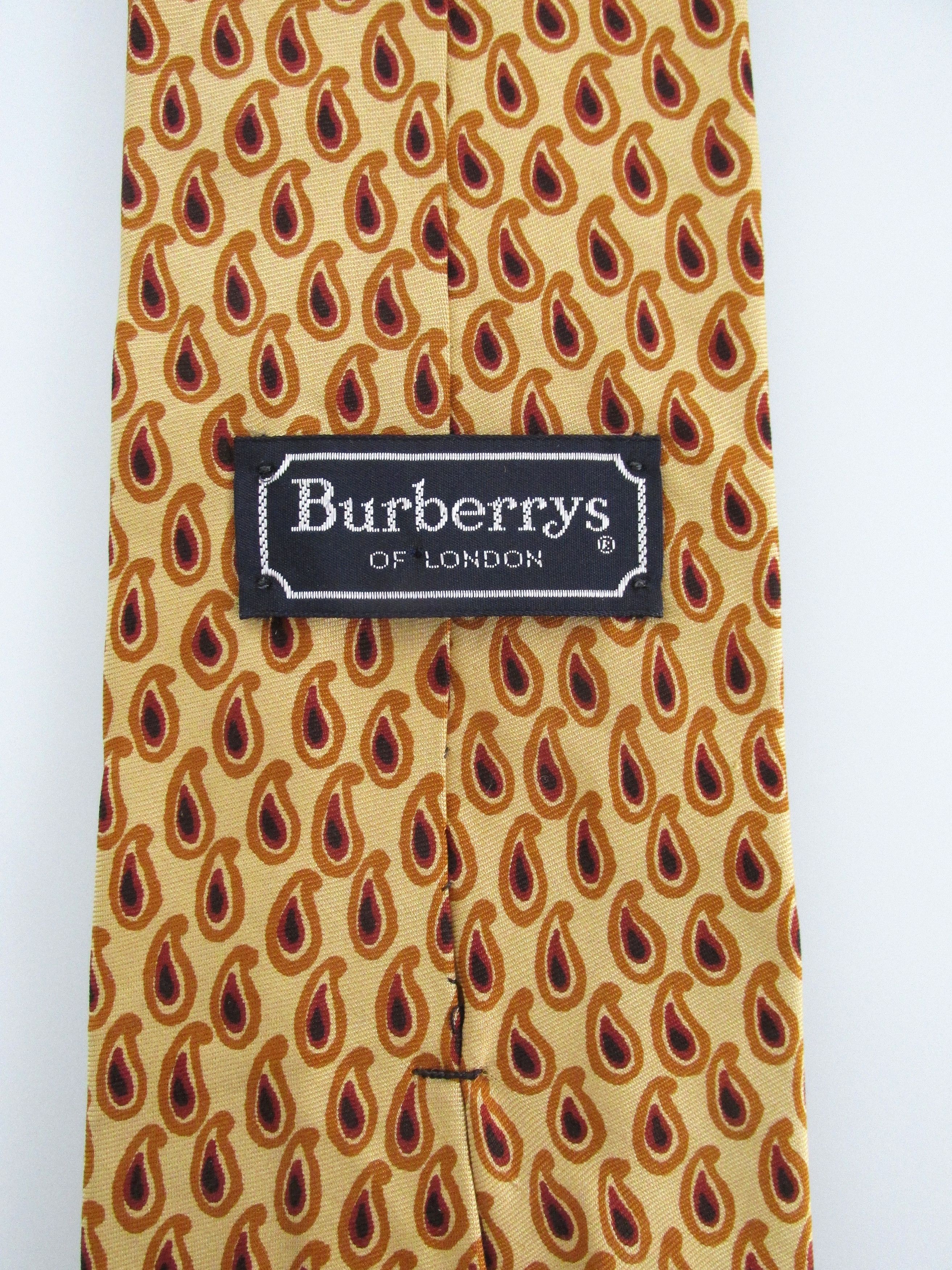 Burberry Burberry Men's Silk Tie Size ONE SIZE - 5 Thumbnail