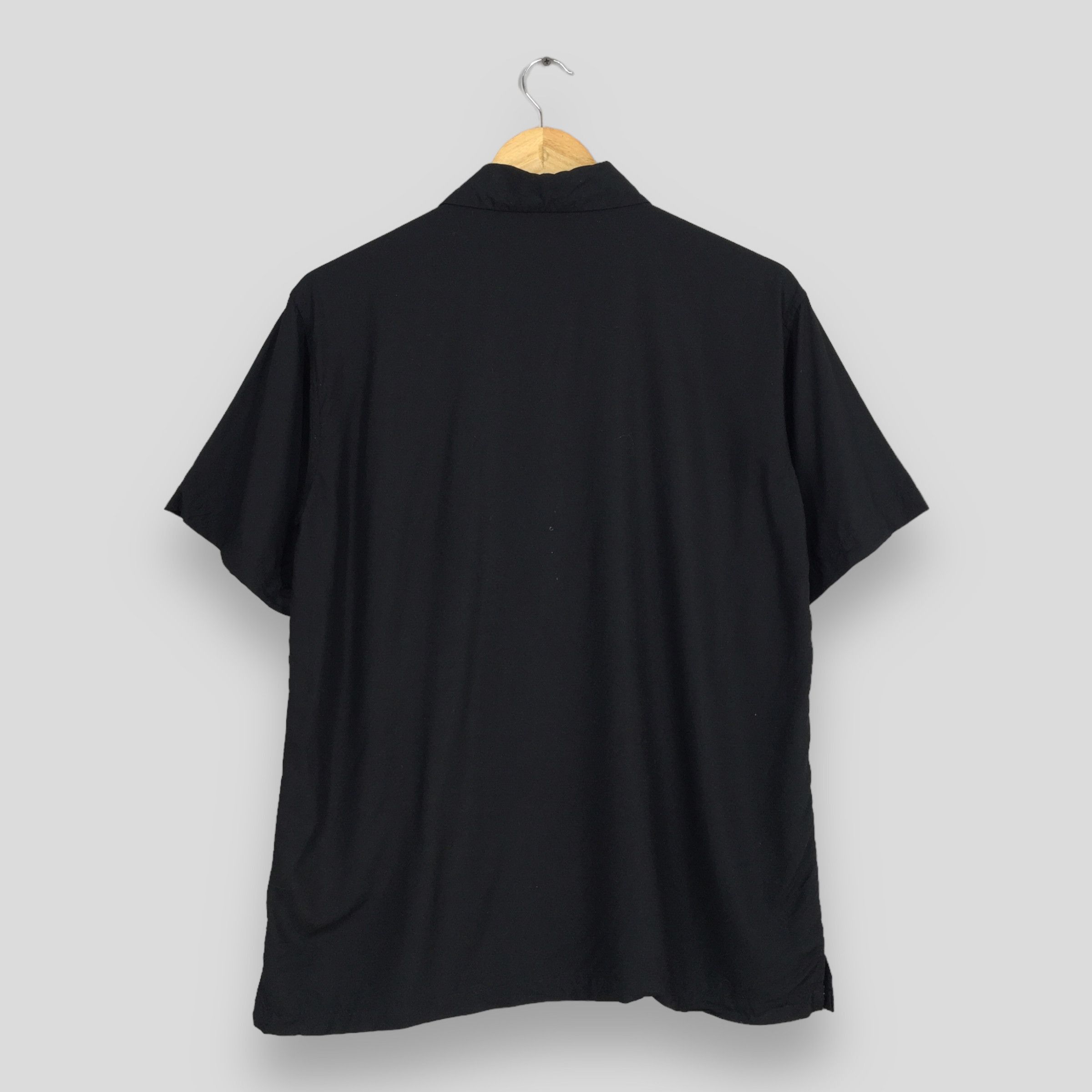 Vintage Vintage 80's Aloha Floral Beach Wear Black Shirt Medium Size US M / EU 48-50 / 2 - 7 Thumbnail