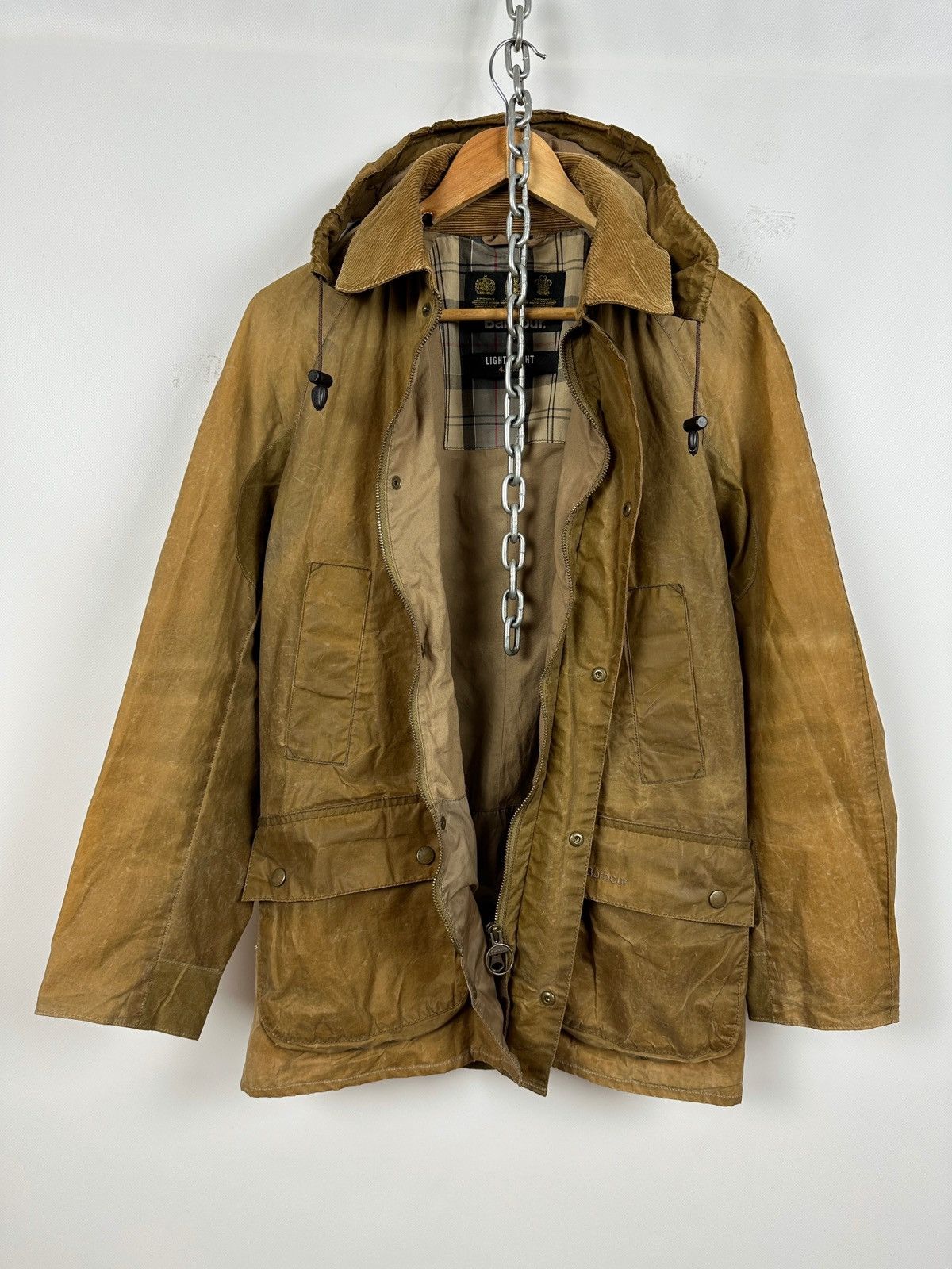 Barbour Barbour Lightweight Ashby Waxed Coat Jacket Size US S / EU 44-46 / 1 - 11 Thumbnail