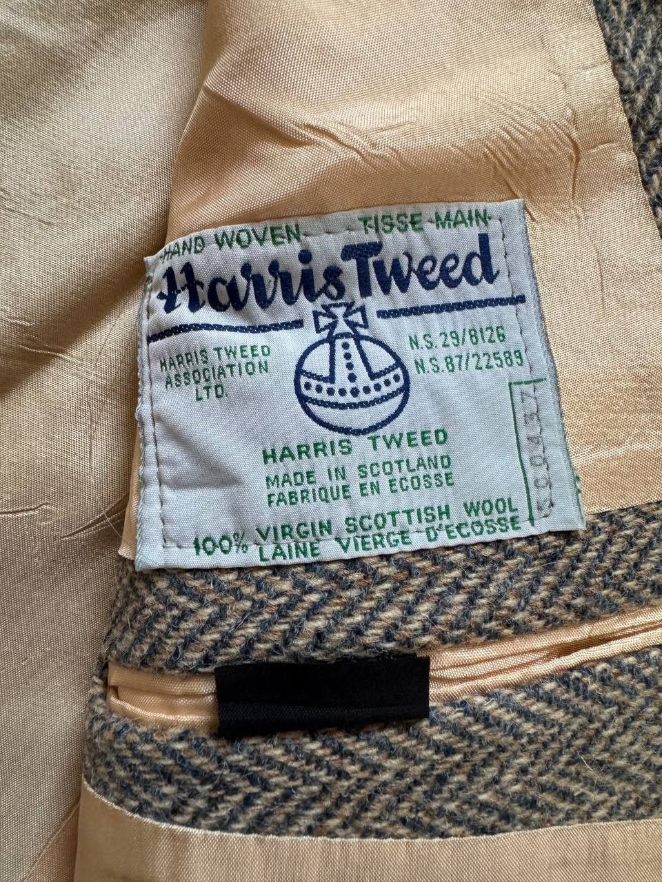 Harris Tweed Vintage Harris Tweed Wool Blazer Jacket Size 40R - 14 Thumbnail