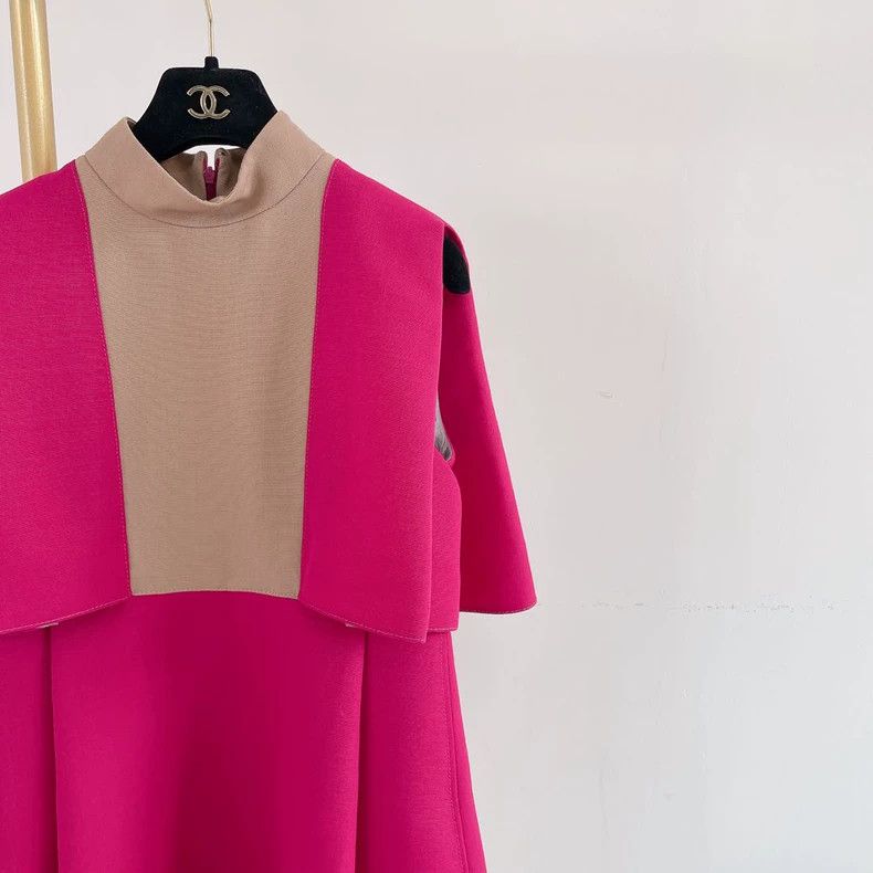 Valentino Valentino Color-blocked sleeveless dress Size XS / US 0-2 / IT 36-38 - 3 Thumbnail
