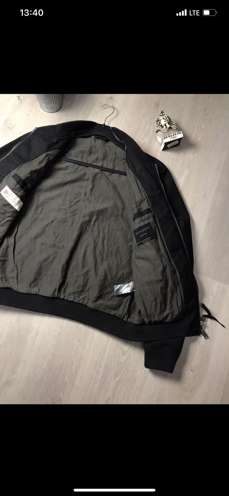 Allsaints Allsaints Hamilton Bomber Jacket MJ021314 Size US M / EU 48-50 / 2 - 7 Thumbnail