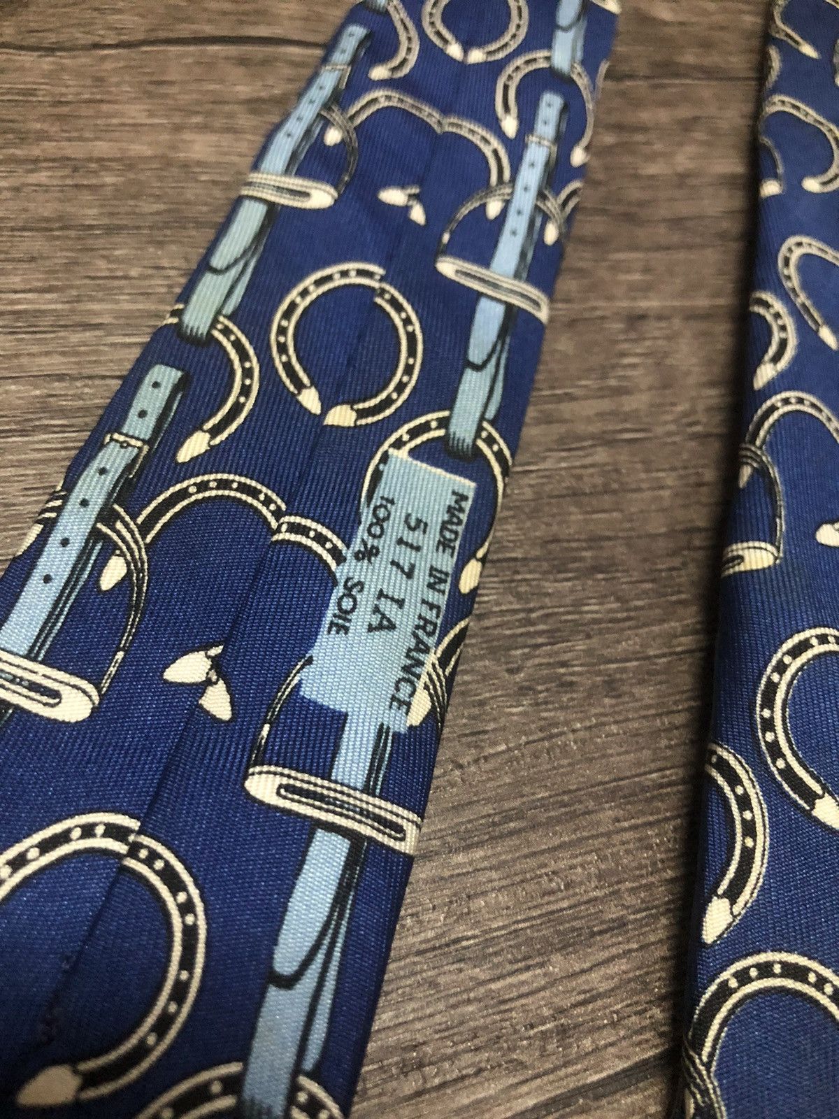 Hermes HERMES PARIS TIE MONOGRAM FULL PRINT Size ONE SIZE - 7 Thumbnail