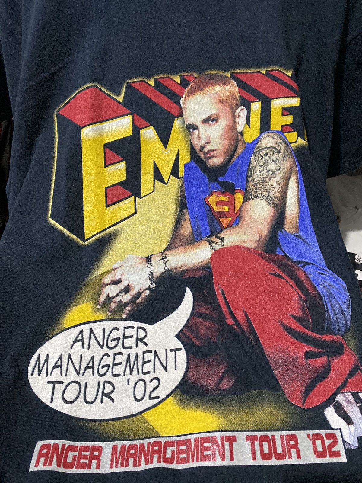 Band Tees × Eminem × Rap Tees Eminem Anger Management Tour 2002 Size US L / EU 52-54 / 3 - 4 Thumbnail