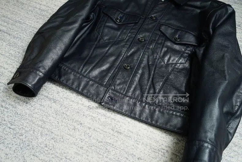 Yohji Yamamoto Yohji Yamamoto Leather Jacket Black Color. Size US L / EU 52-54 / 3 - 5 Thumbnail