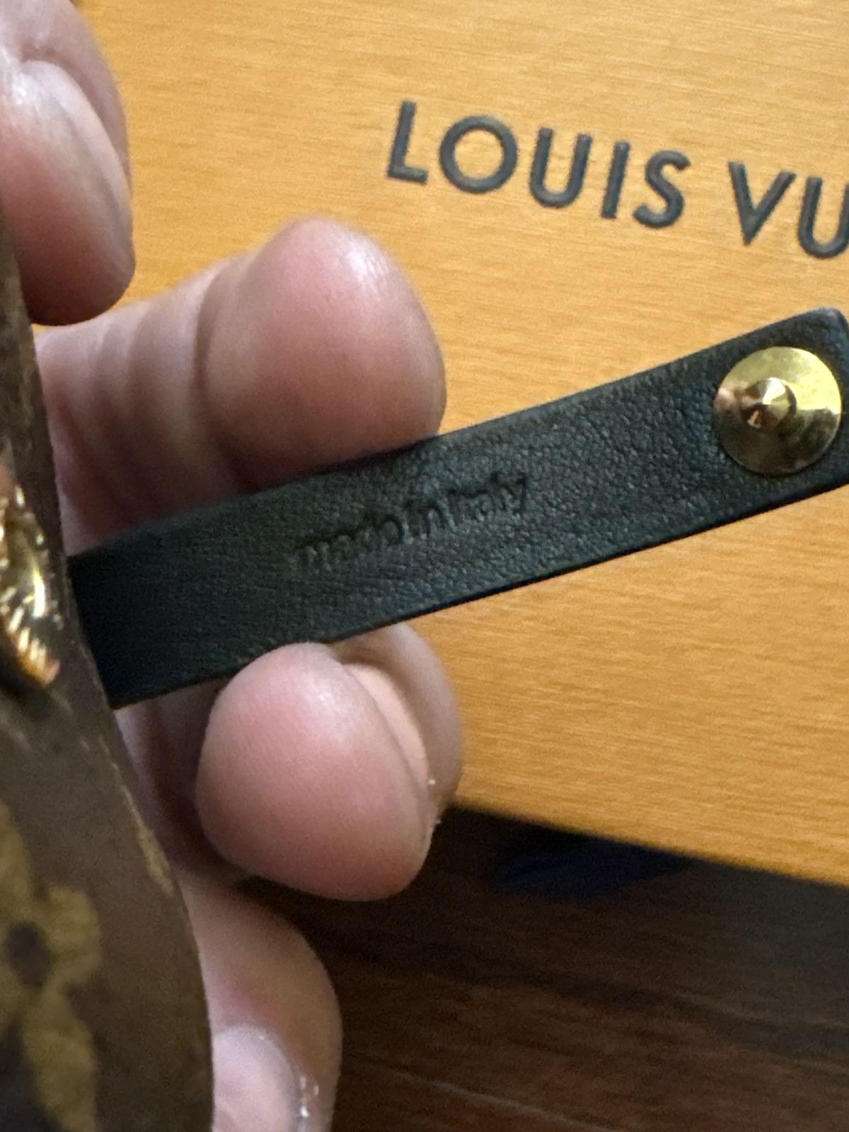 Louis Vuitton Louis Vuitton Micro Palm Springs Backpack Charm New Size ONE SIZE - 9 Thumbnail