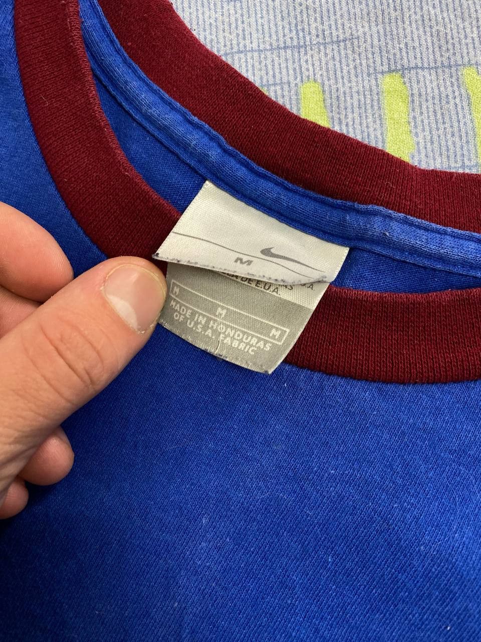 Nike × Vintage 90s Nike Swoosh Vintage Y2K Retro Tee T-Shirt Size US M / EU 48-50 / 2 - 5 Thumbnail