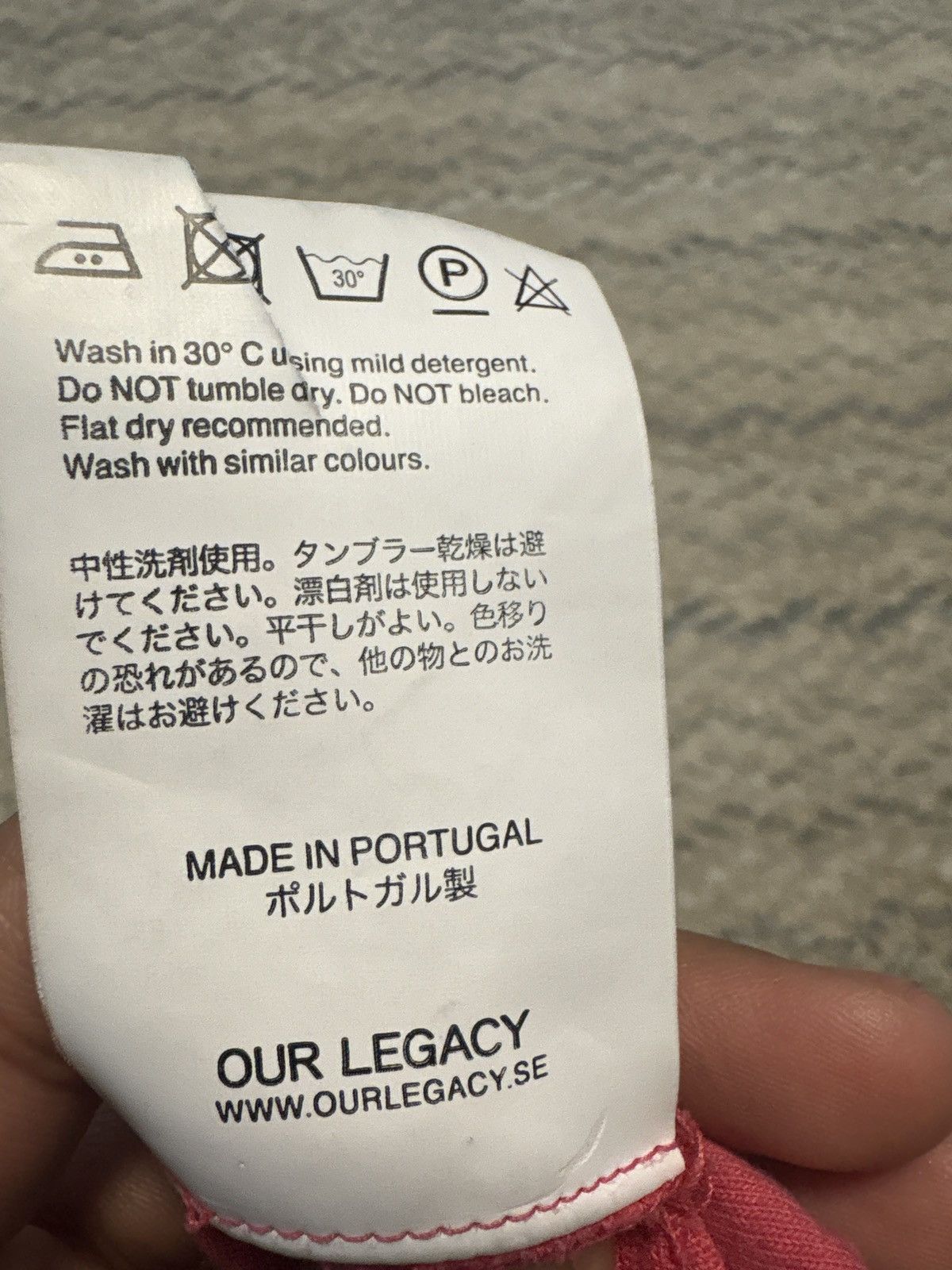 Our Legacy Vintage our legacy pink longsleeve Size US M / EU 48-50 / 2 - 6 Thumbnail
