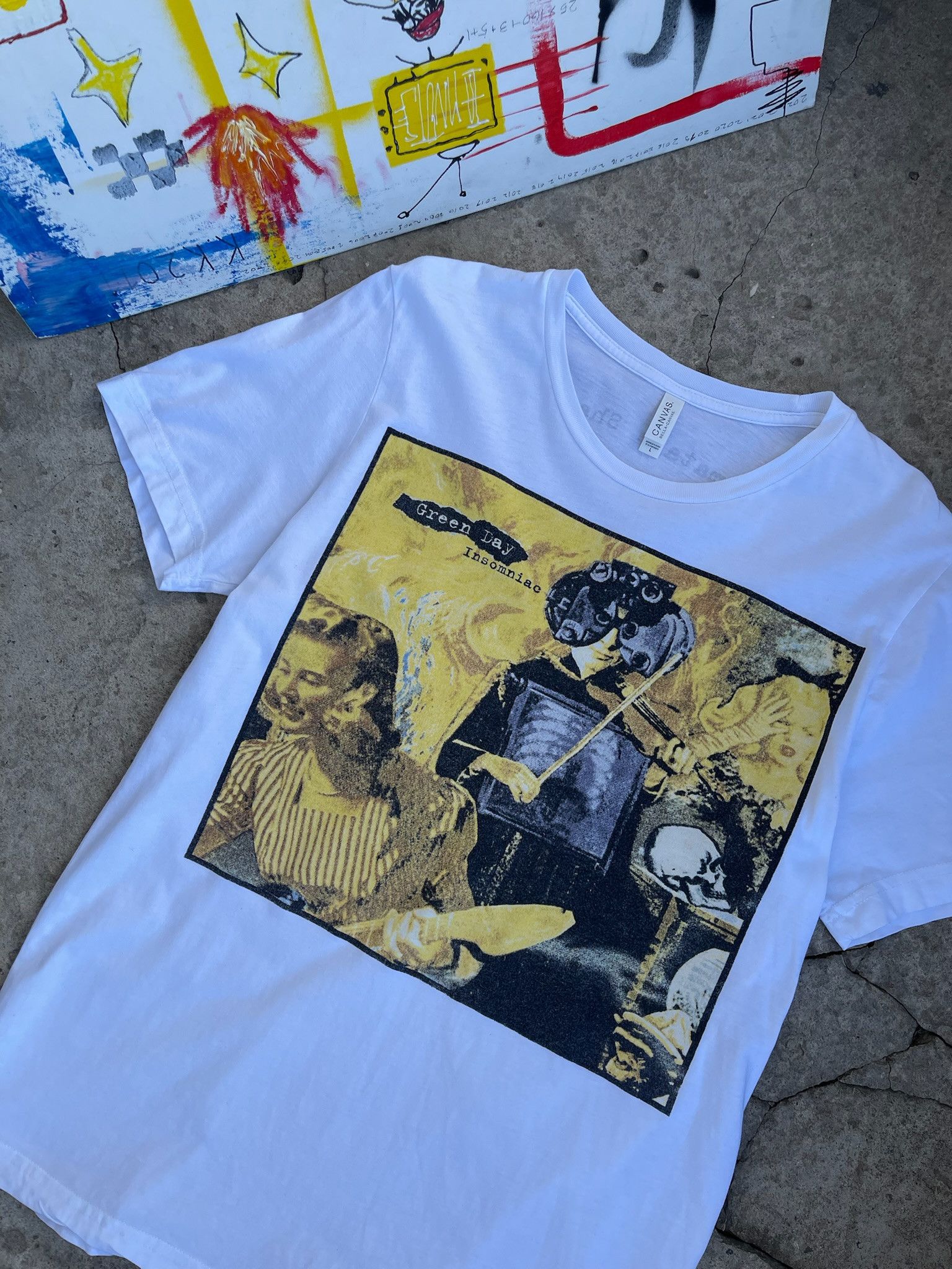Band Tees Green Day Insomniac Size US L / EU 52-54 / 3 - 2 Thumbnail