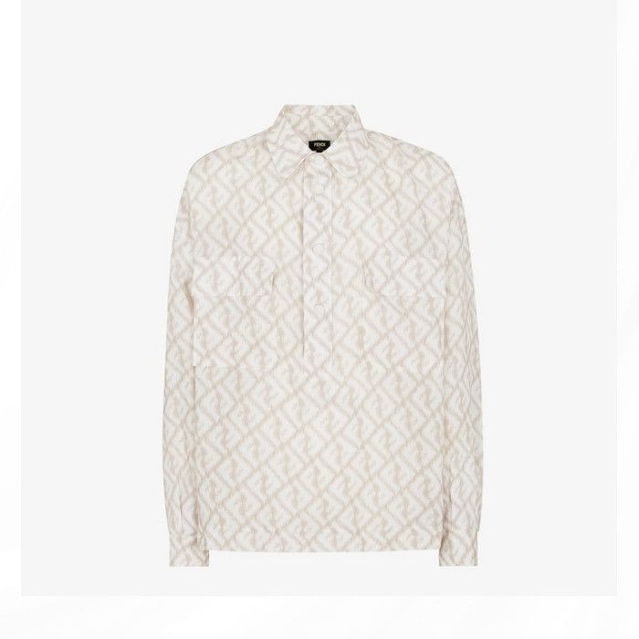 Fendi o1loc1c0824 Shirt in Beige Size US XL / EU 56 / 4 - 1 Thumbnail