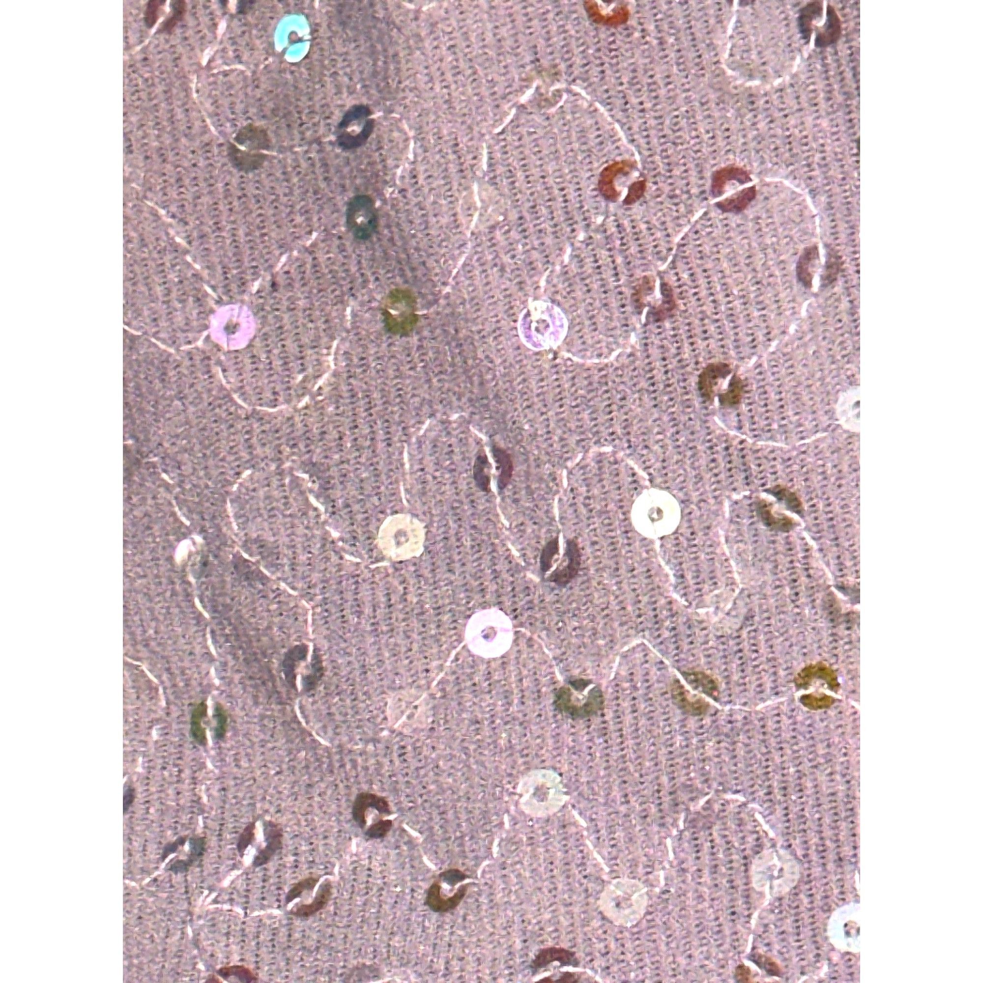 Ann Taylor Ann Taylor Petite Medium Sheer Lilac Sequin Tank Top Sleevel Size M / US 6-8 / IT 42-44 - 9 Thumbnail