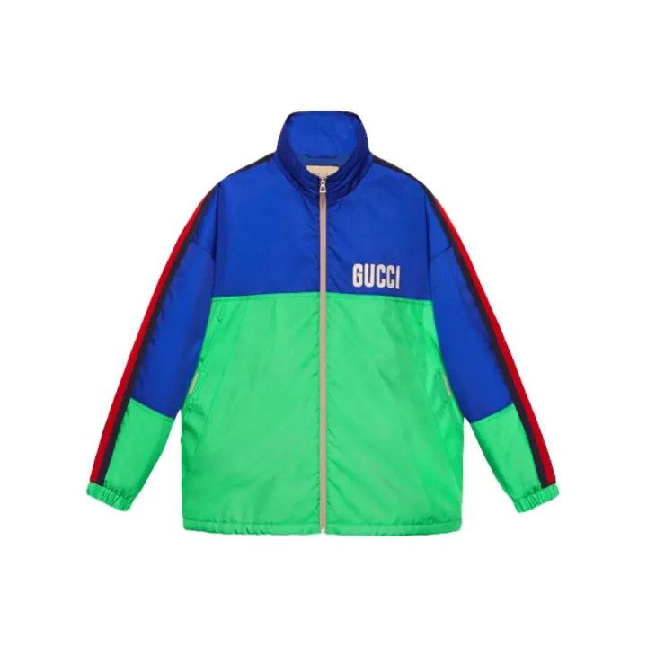 Gucci Gucci SS22 Color-Block Logo Jacket Size US M / EU 48-50 / 2 - 1 Thumbnail