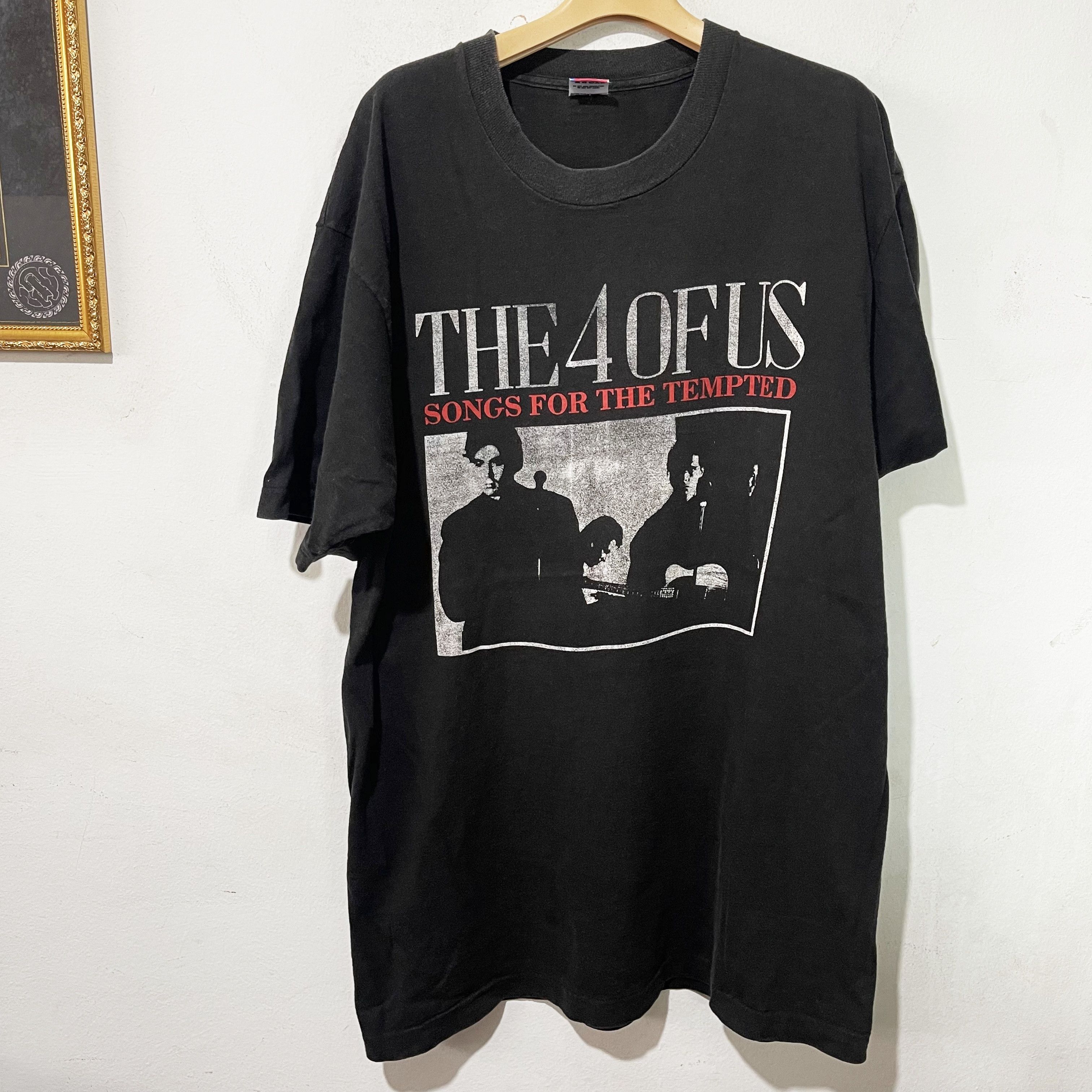 Band Tees Vintage 90s The 4 of Us Songs for the Tempted Shirt Size US XL / EU 56 / 4 - 1 Thumbnail