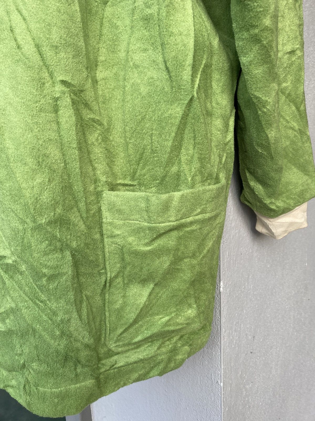 Japanese Brand × Mr. Junko × Vintage Vintage Mr Junko Green Fleece Jacket Size US L / EU 52-54 / 3 - 7 Thumbnail