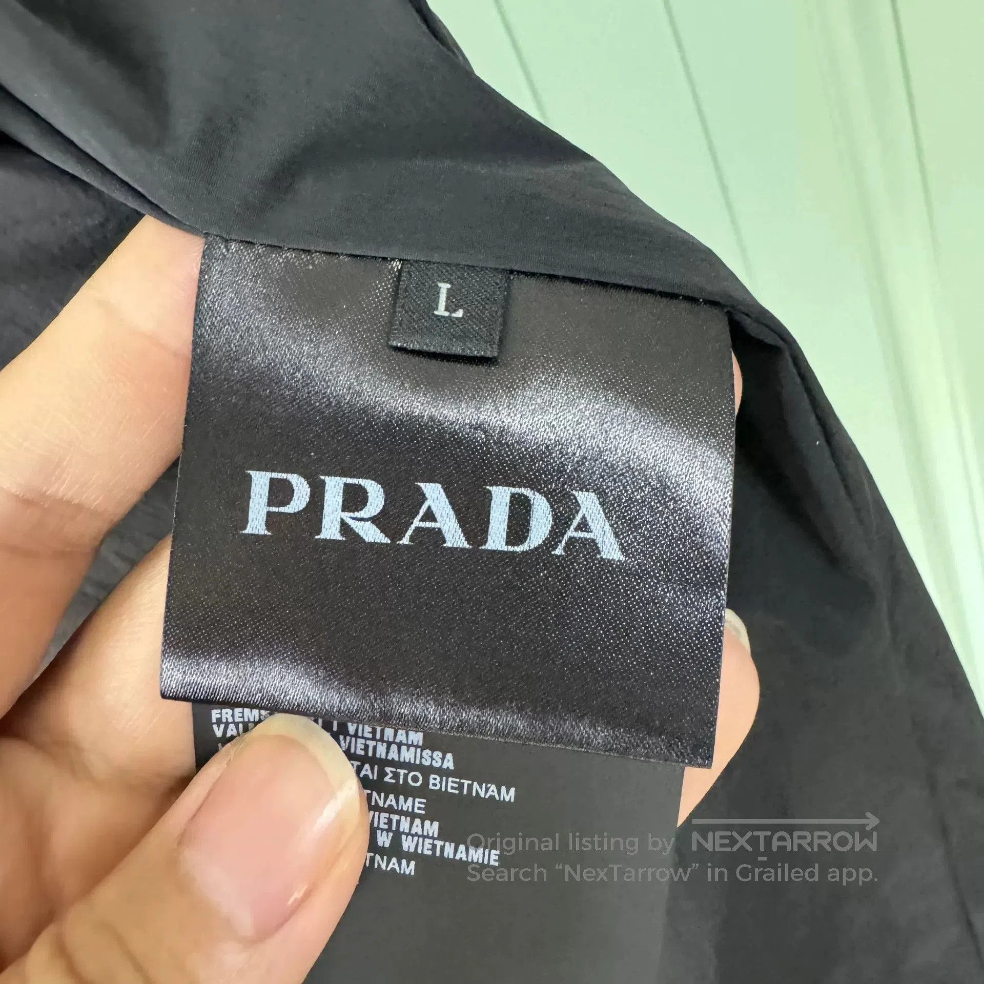 Prada Prada Black Hooded Jacket. Size US L / EU 52-54 / 3 - 4 Thumbnail