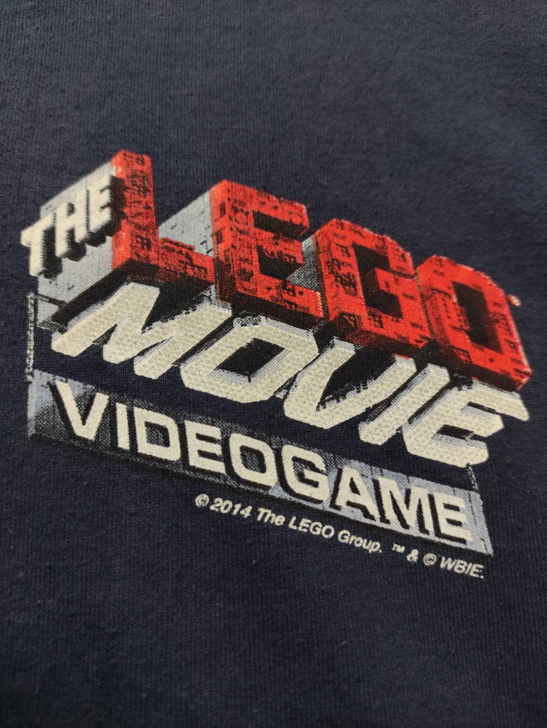 LEGO The Lego " SpaceShip! " Movie Promo Big Print T-Shirt Size US L / EU 52-54 / 3 - 9 Thumbnail