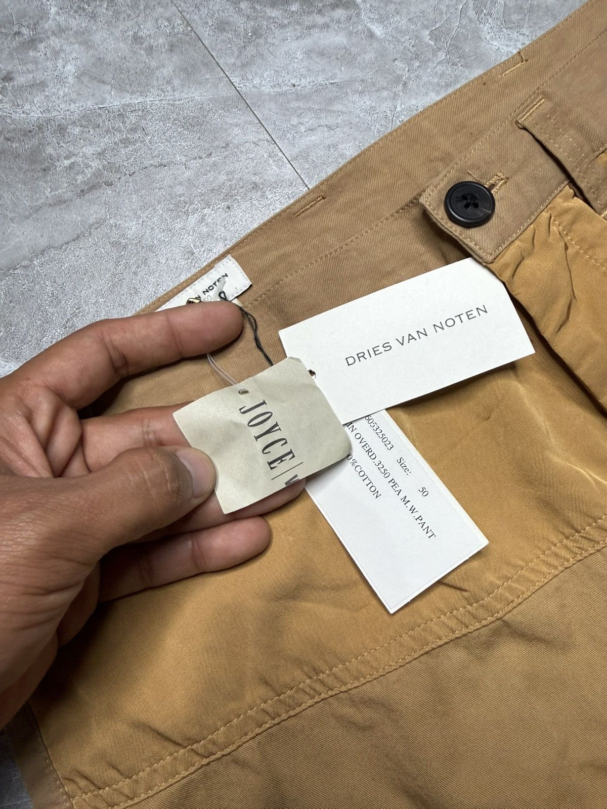 Dries Van Noten Dries Van Noten Perrin Overdyed M.W. Pants Size US 33 - 6 Thumbnail