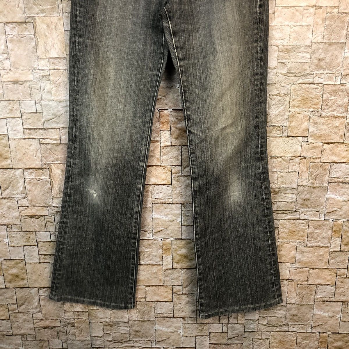Japanese Brand Uniqlo japan faded Black Denim Pants #A1011 Size 25" / US 0 / IT 36 - 6 Thumbnail