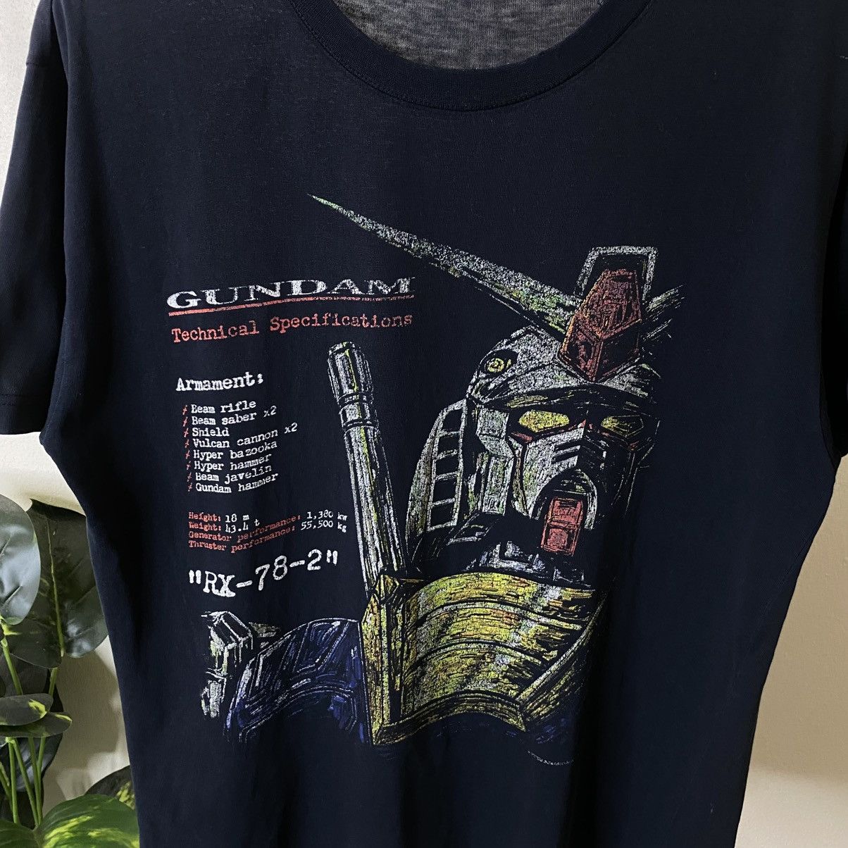Anime Y2K gundam technical specifications bandai tee Size US L / EU 52-54 / 3 - 2 Thumbnail