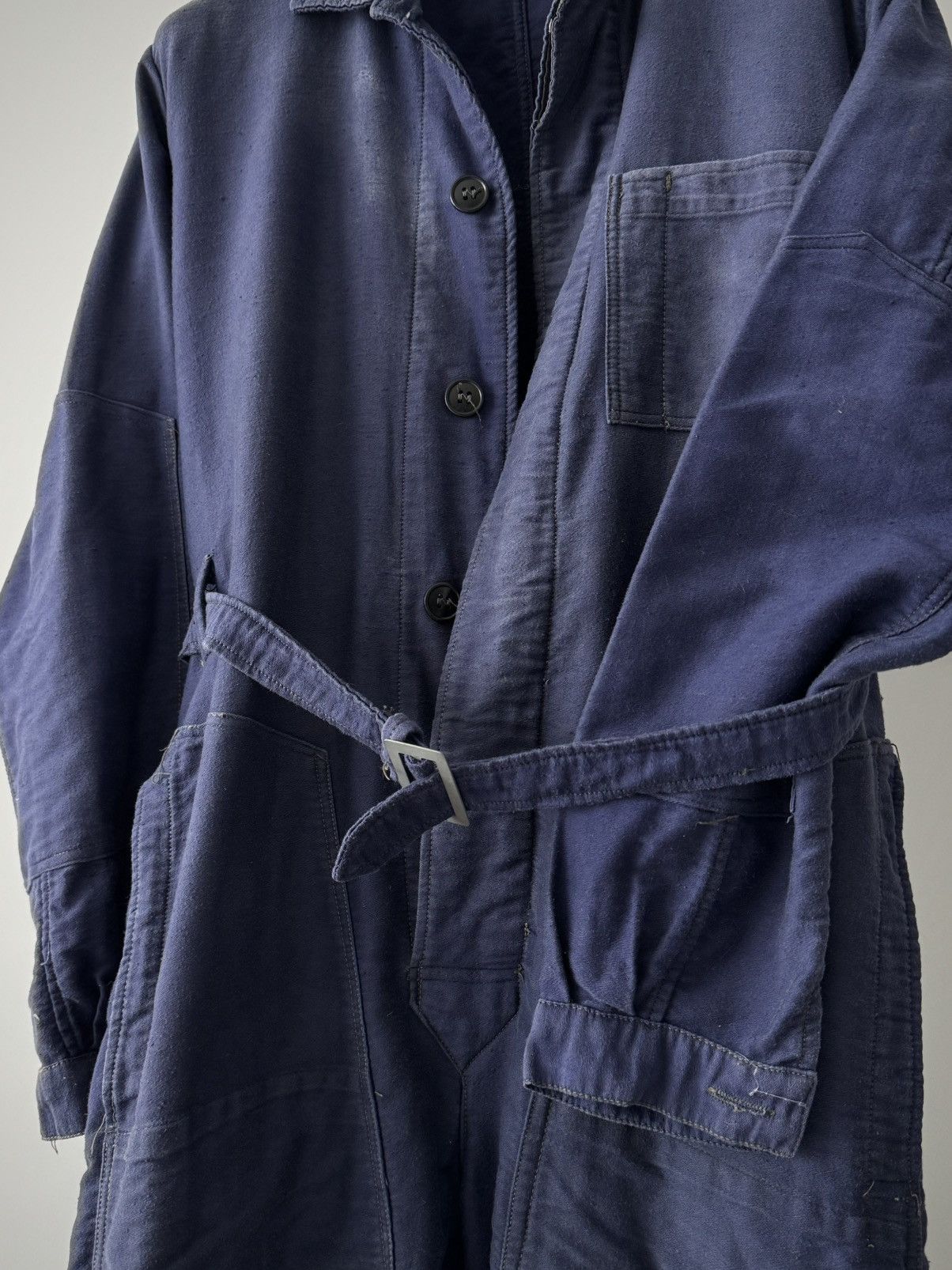 Vintage 1960s Vintage Soviet Union Work Mechanic Coveralls Size US 32 / EU 48 - 1 Thumbnail