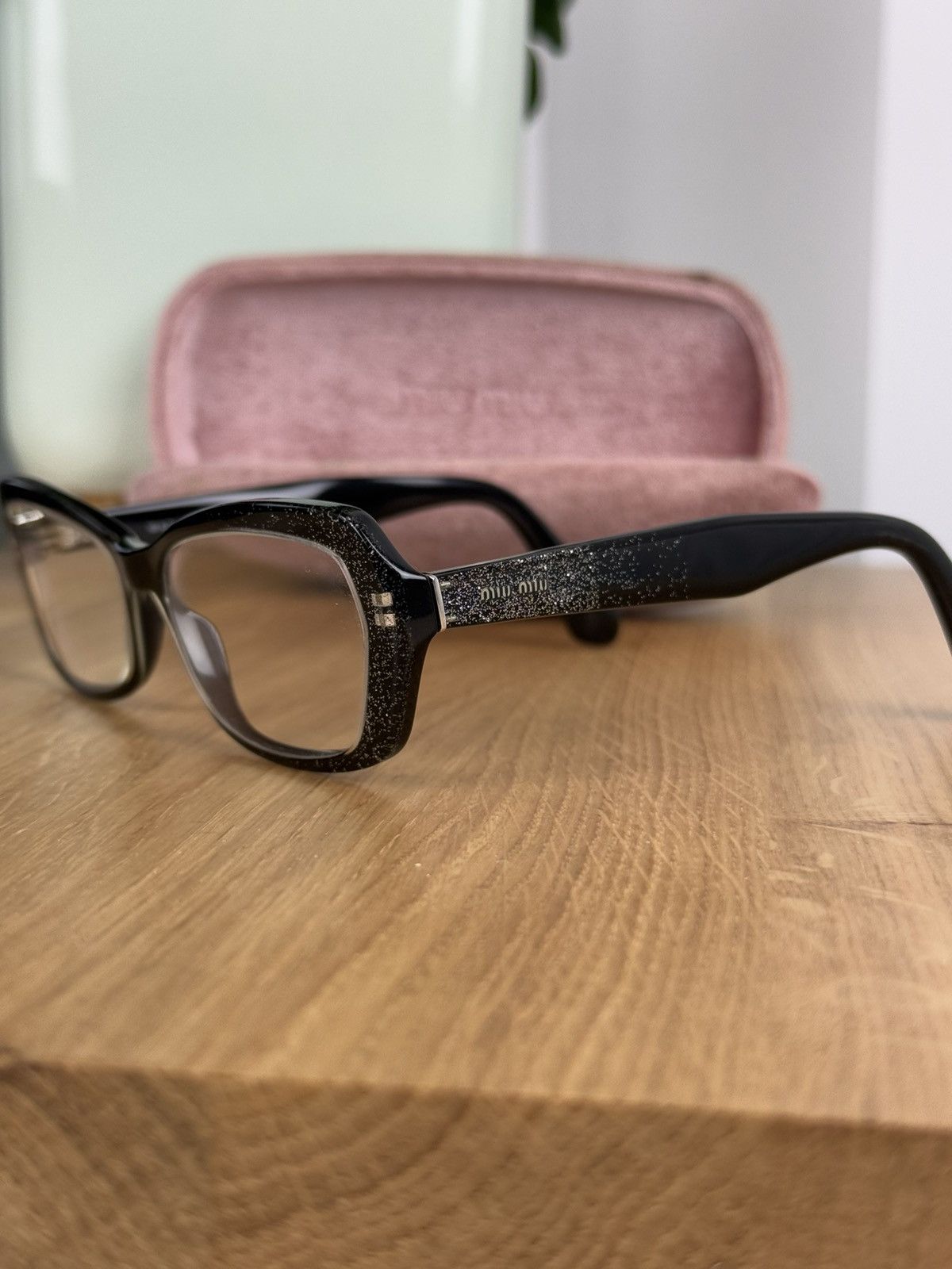 Miu Miu × Prada Lens Logo Miu Miu Glasses Size ONE SIZE - 2 Thumbnail