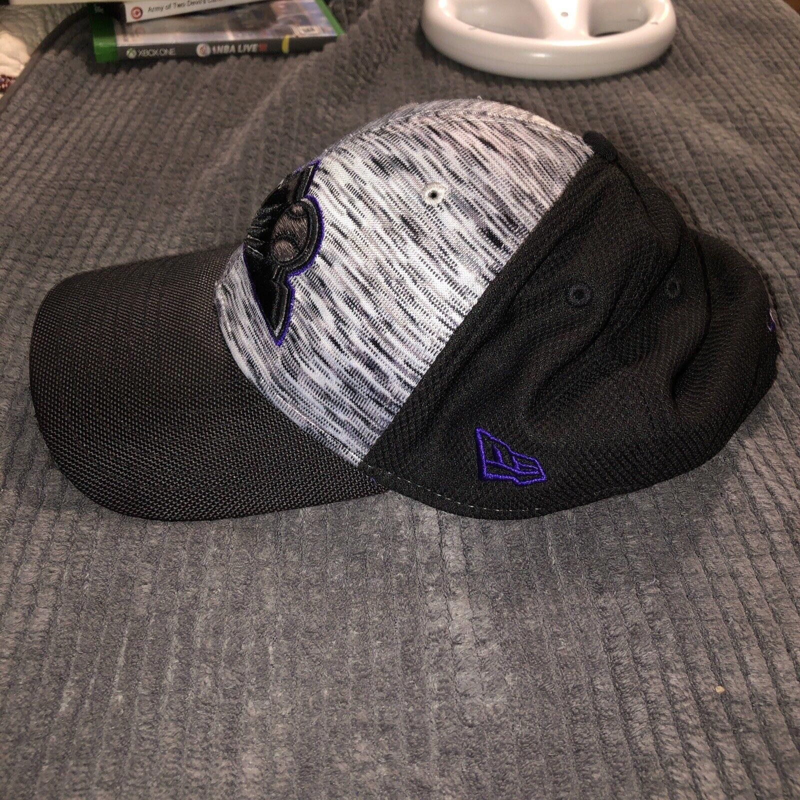 New Era Rockies Hat New Era 39THIRTY Flex Grey Purple Black L/XL Size ONE SIZE - 3 Thumbnail