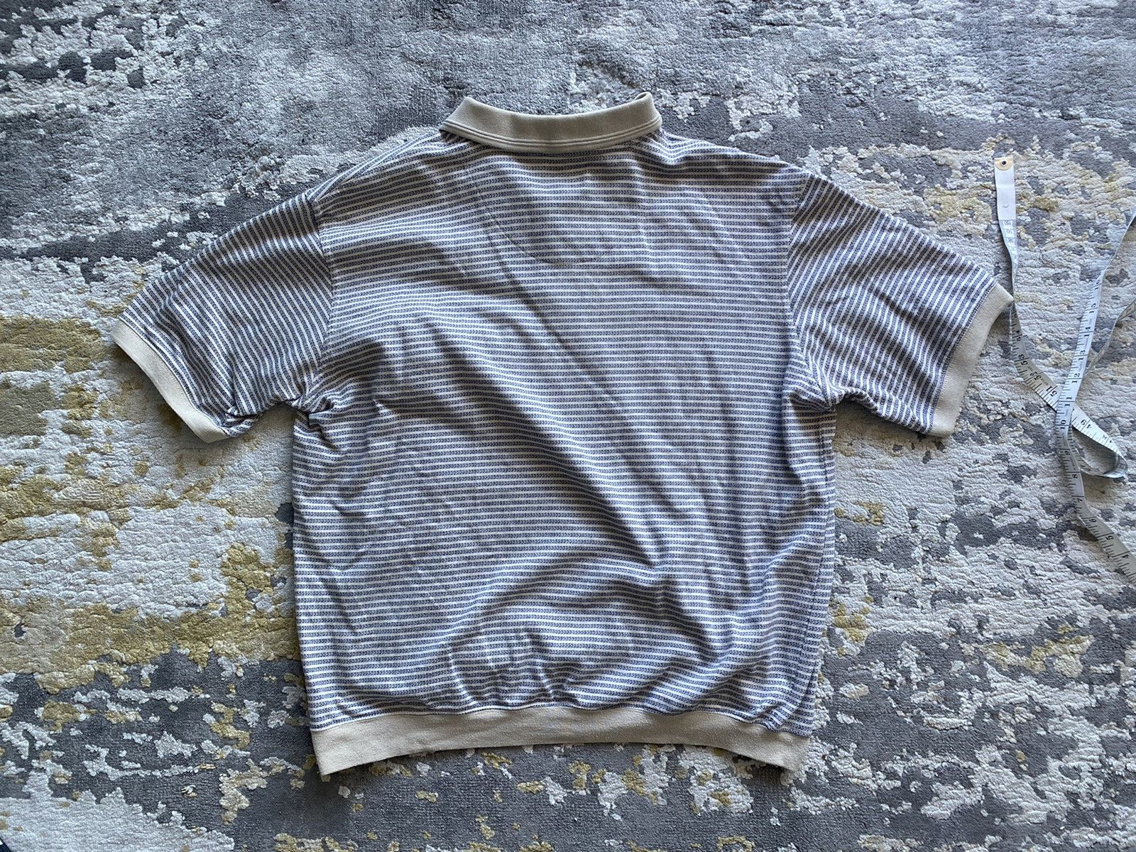 Other Vintage Streetwear Pullover Striped Polo Size US L / EU 52-54 / 3 - 2 Thumbnail