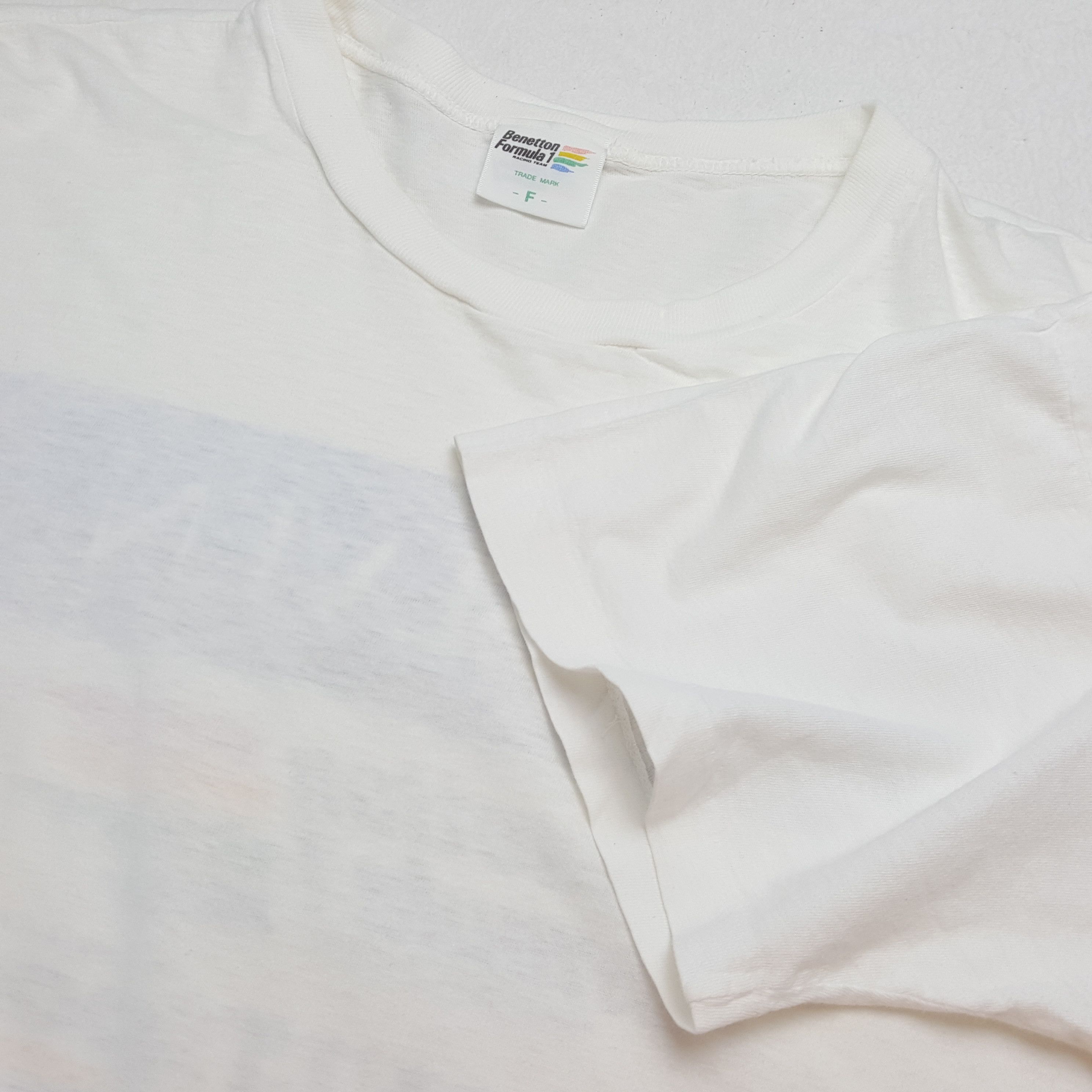 Benetton × Vintage Mild Seven BENETTON FORMULA 1 Racing Team Tshirt Size US L / EU 52-54 / 3 - 6 Thumbnail