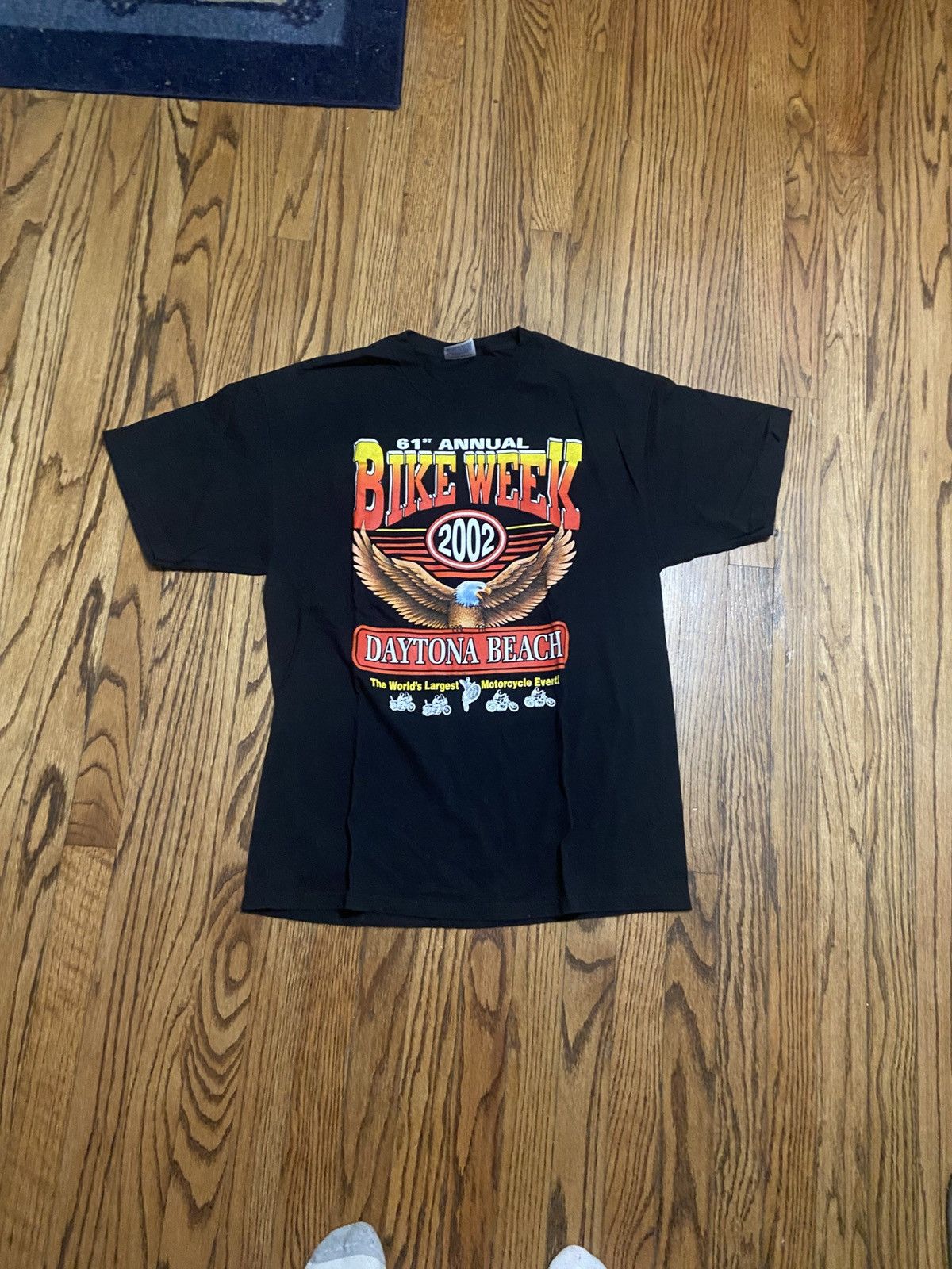Vintage Vintage bike week t shirt Size US L / EU 52-54 / 3 - 1 Thumbnail