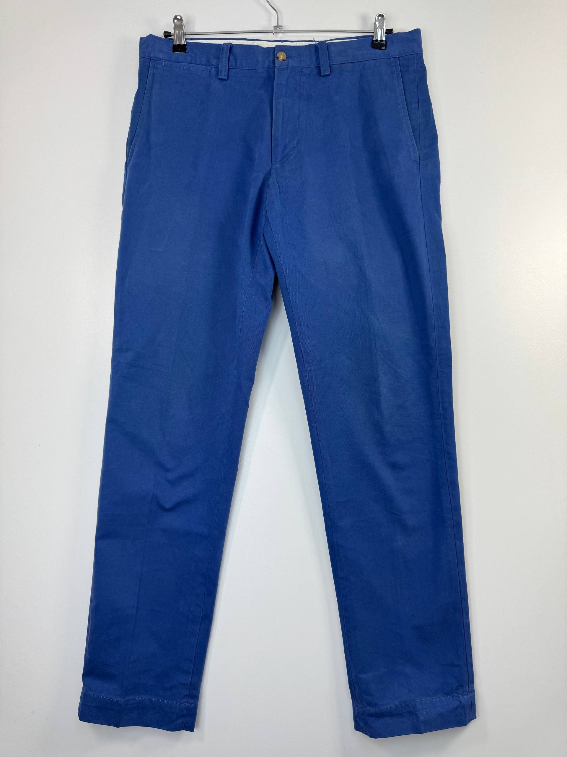 Polo Ralph Lauren Polo Ralph Lauren Chino Pants Blue Mens W33 L32 Size M Size US 34 / EU 50 - 1 Thumbnail
