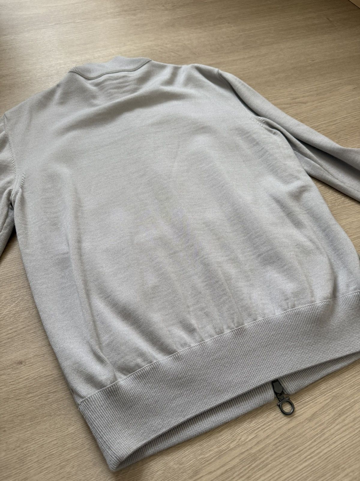 Salvatore Ferragamo Salvatore Ferragamo suede sweater Size US L / EU 52-54 / 3 - 7 Thumbnail