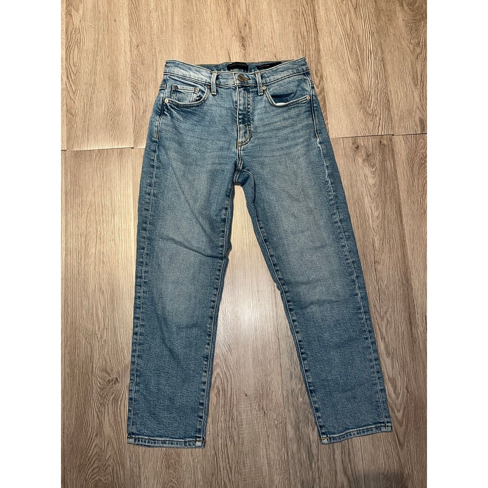 Banana Republic Banana Republic- Premium Denim / Mid-rise Straight / 26 Size 26" / US 2 / IT 38 - 2 Thumbnail
