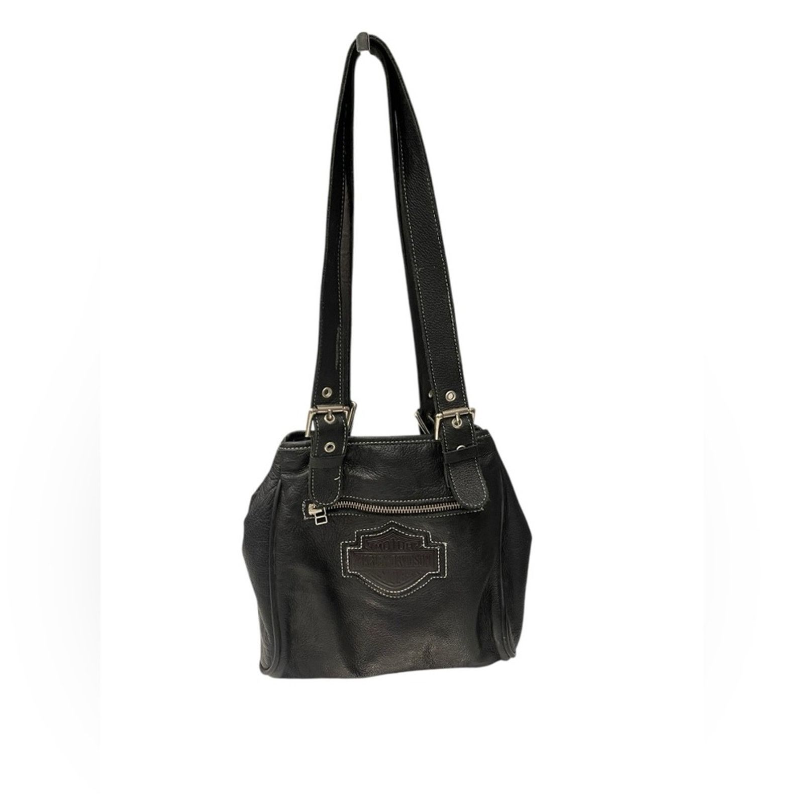 Harley Davidson Harley-Davidson women's black genuine leather purse Size ONE SIZE - 1 Thumbnail