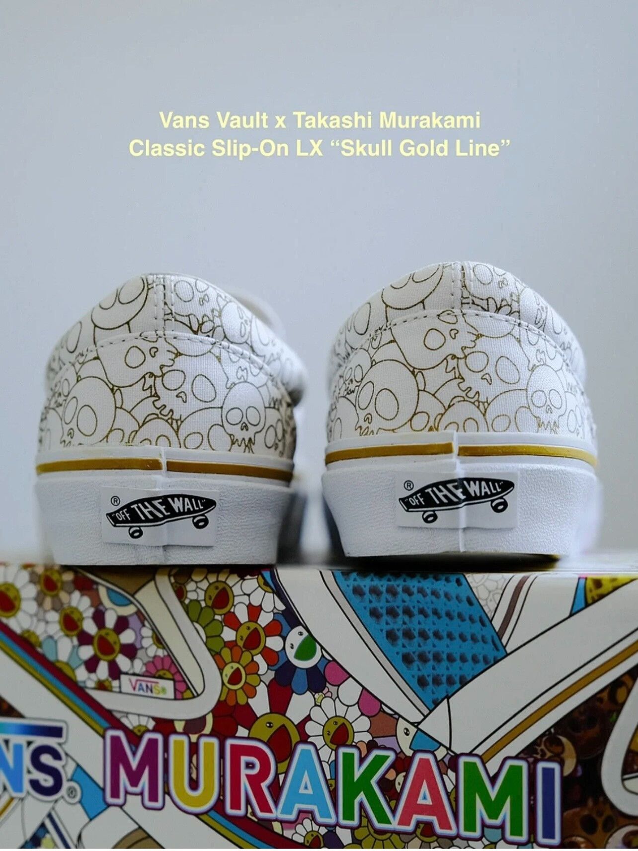 Vans Vans x Takashi Murakami Skull Sneakers Size US 5 / EU 37 - 1 Thumbnail