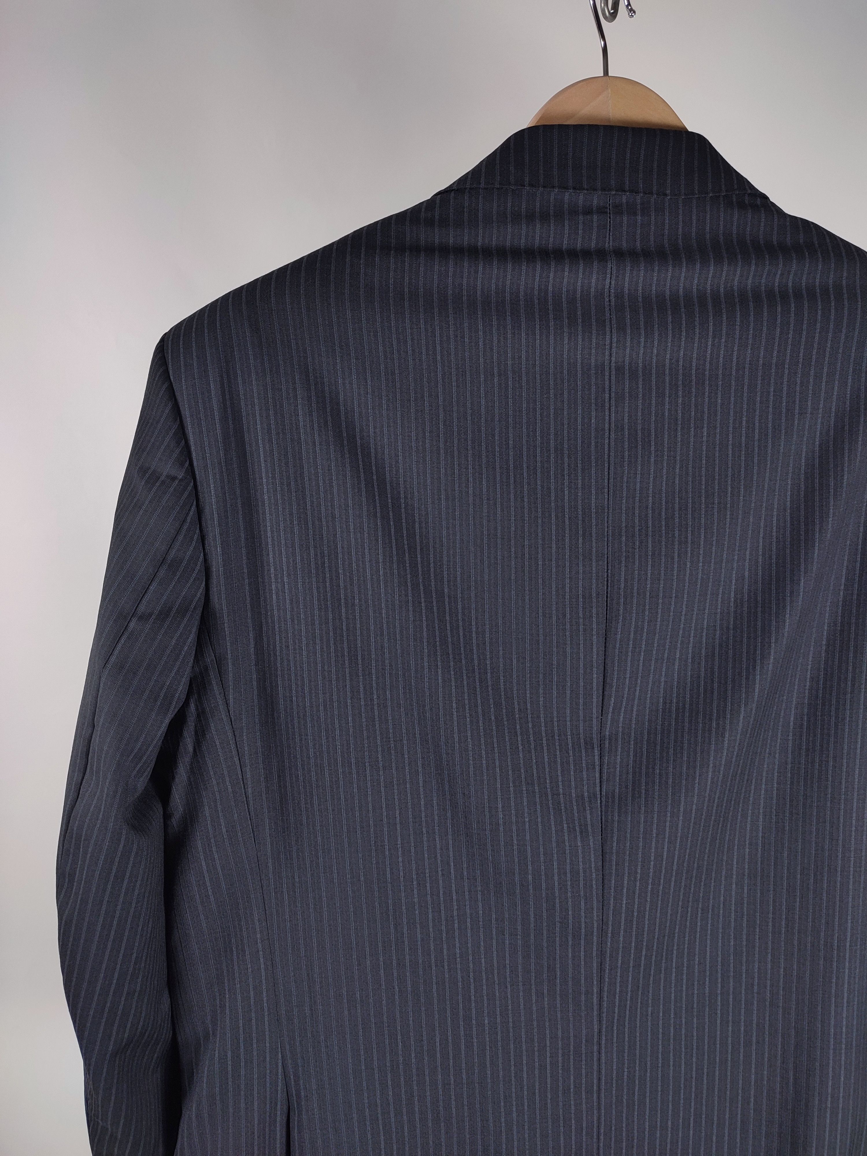 Balmain Vintage Balmain Stripe Long Blazer Size 48R - 12 Thumbnail