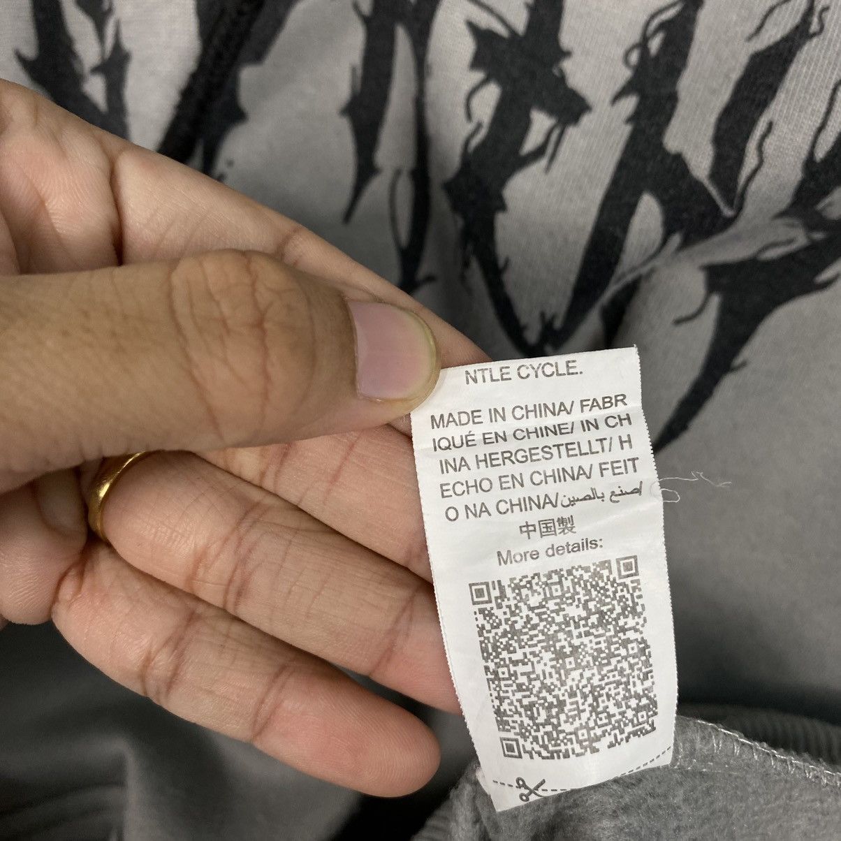 Japanese Brand Punk Design Hoodie Big Logo Romwe Issey Miyake Size US L / EU 52-54 / 3 - 20 Thumbnail