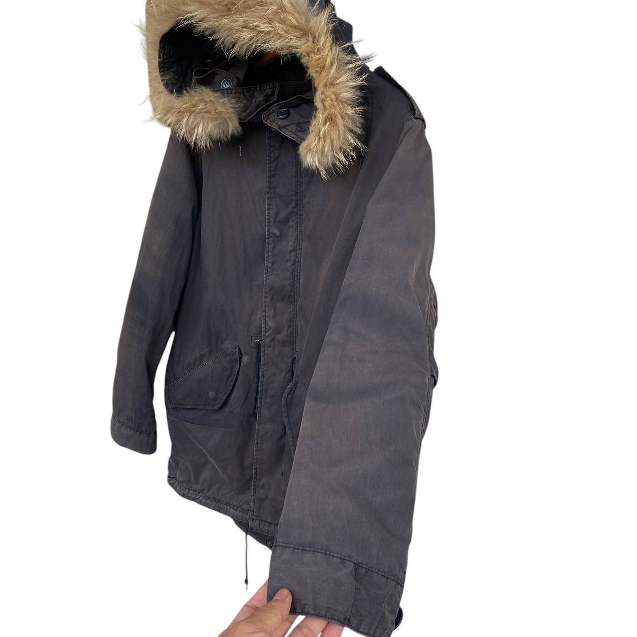Alpha Industries Vintage Alpha Industries M-51 Fishtail Fur Parka Faded Black Size US XL / EU 56 / 4 - 3 Thumbnail