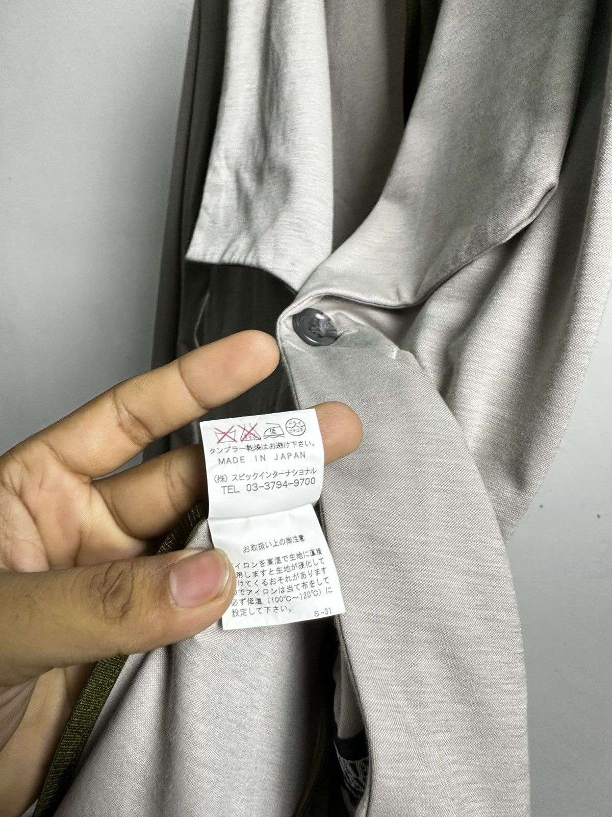 Designer × Le Grande Bleu (L.G.B.) × Tornado Mart Tornado Mart Open Front One Button Jacket Size S / US 4 / IT 40 - 11 Thumbnail