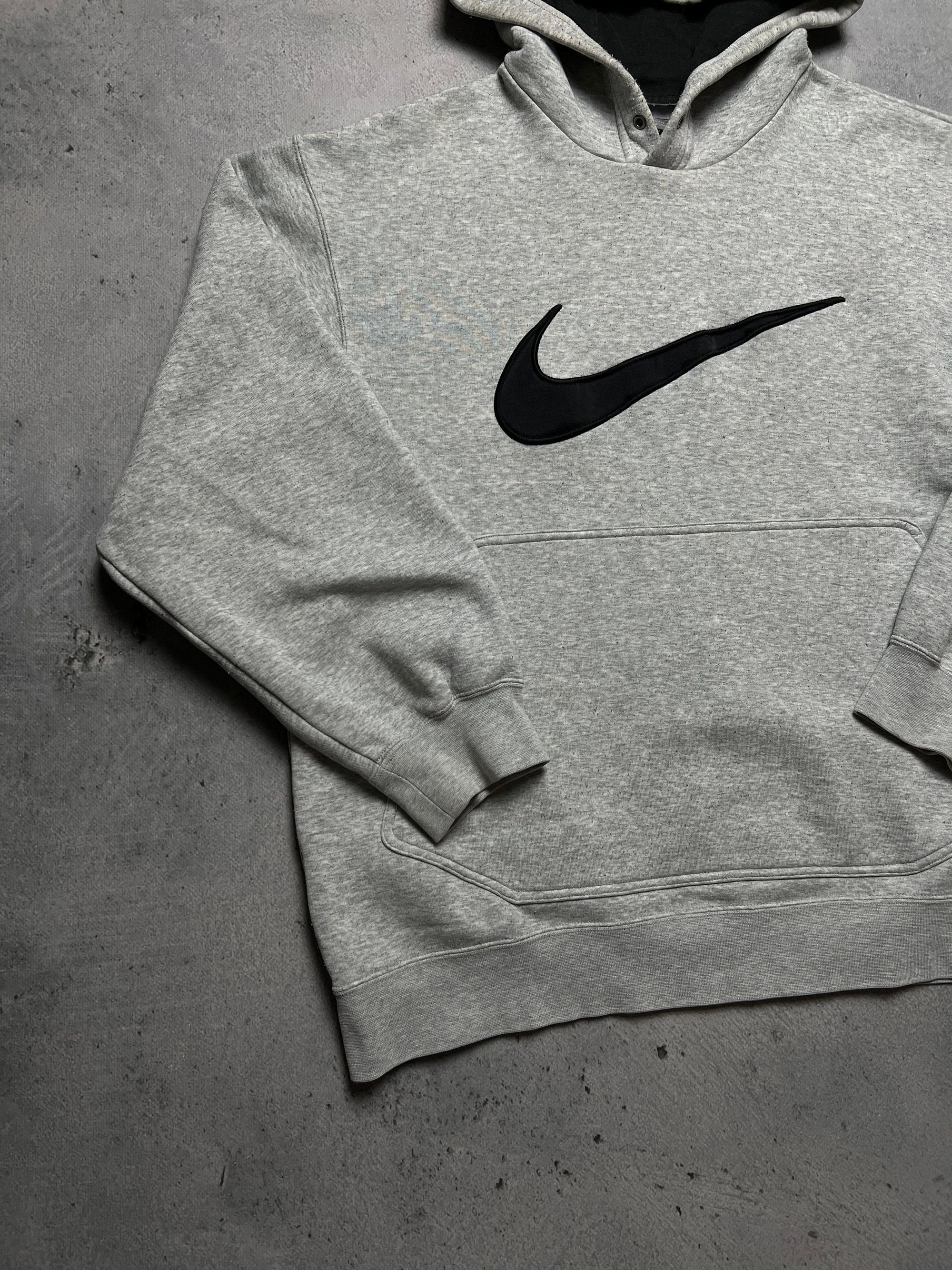 Nike Nike boxy fit vintage hoodie center swoosh logo spellout y2k Size US S / EU 44-46 / 1 - 3 Thumbnail