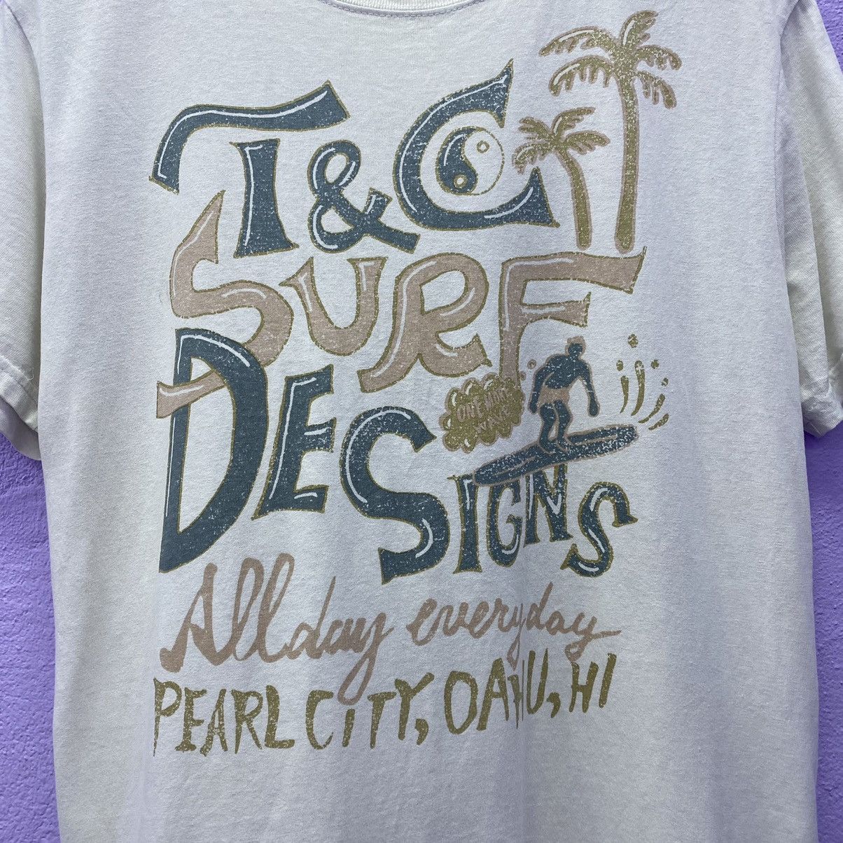 Vintage Vintage Y2K T&C Surf Design Printed Tshirt Size US M / EU 48-50 / 2 - 2 Thumbnail