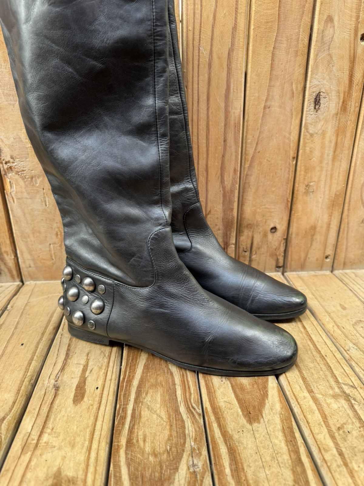 Gucci Gucci black women’s leather boots sz EUR 35.5 USA 5.5 Size US 5.5 / IT 35.5 - 10 Thumbnail