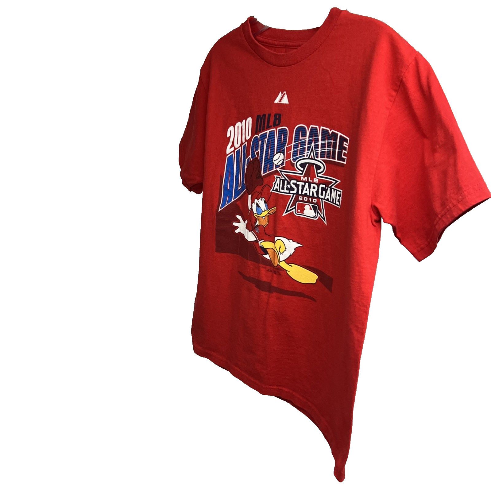 Majestic MLB All Star Game Majestic Donald Duck Red Graphic T-Shirt M Size M / US 6-8 / IT 42-44 - 3 Thumbnail