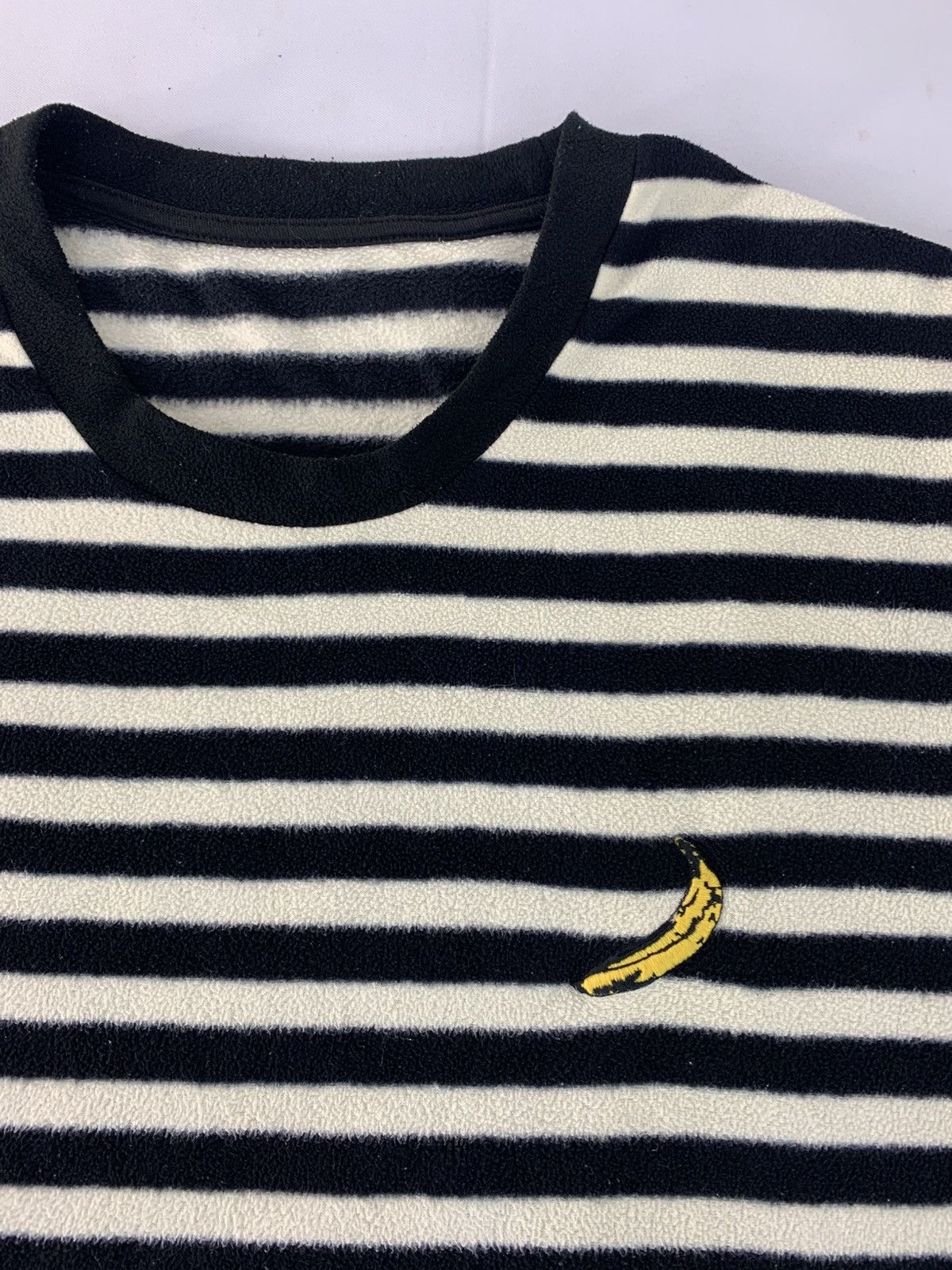 Andy Warhol Andy Warhol Visual Art Velvet Underground Nico Logo Striped Size US XL / EU 56 / 4 - 2 Thumbnail
