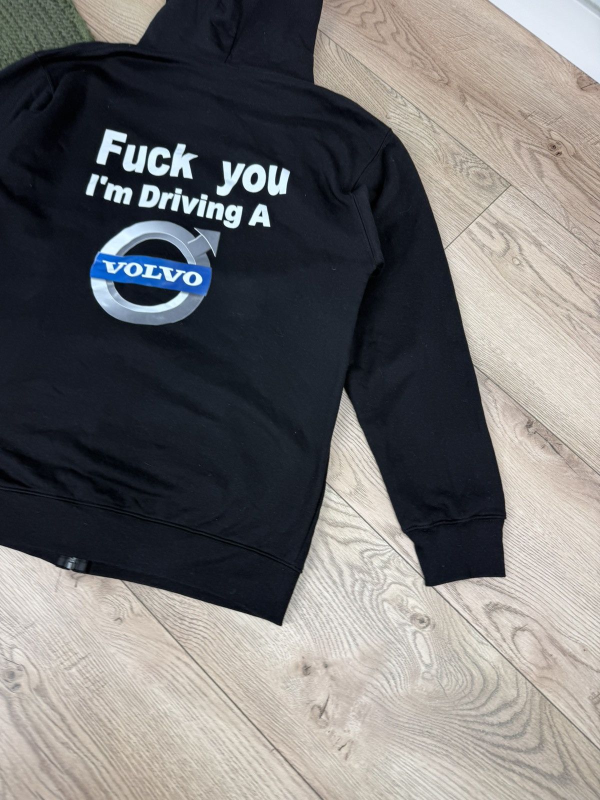 Vintage “Fuck You I Drive a VOLVO” Vintage Humor Hoodie Oversize Size US L / EU 52-54 / 3 - 2 Thumbnail