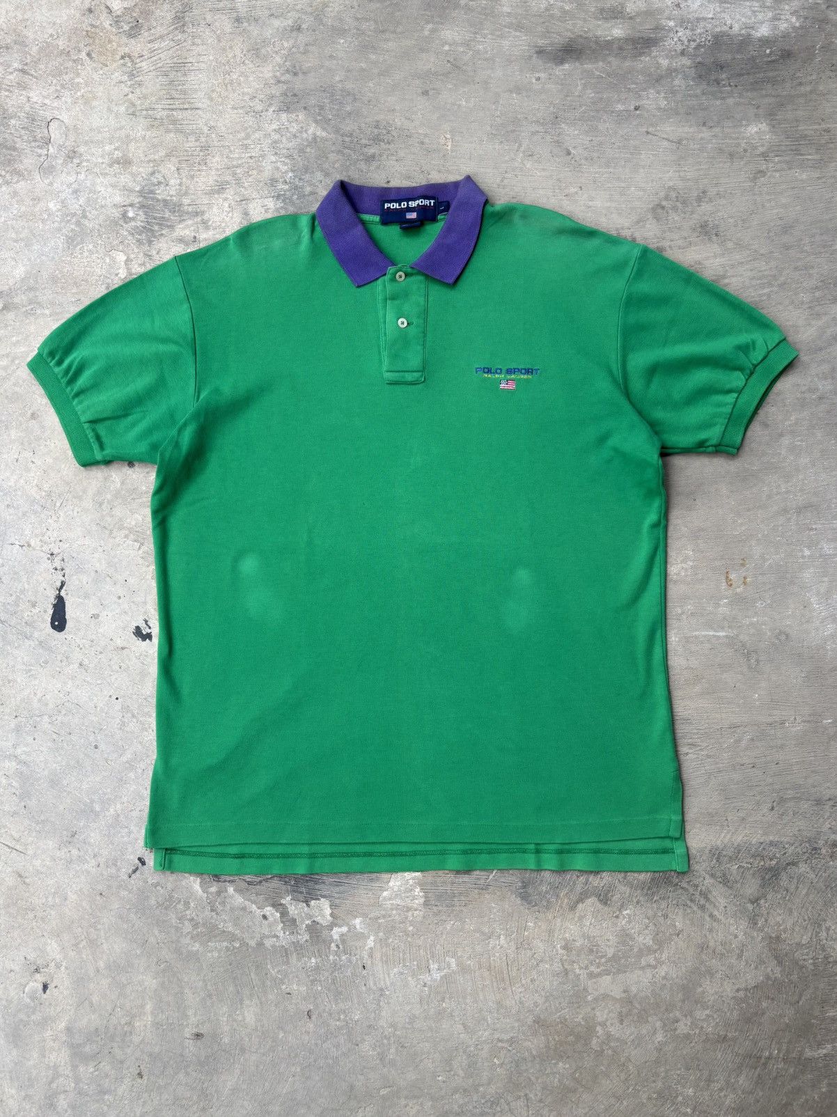 Polo Ralph Lauren Vintage 90’s Polo Sport by Ralph Lauren Polo Shirt Size US XL / EU 56 / 4 - 1 Thumbnail