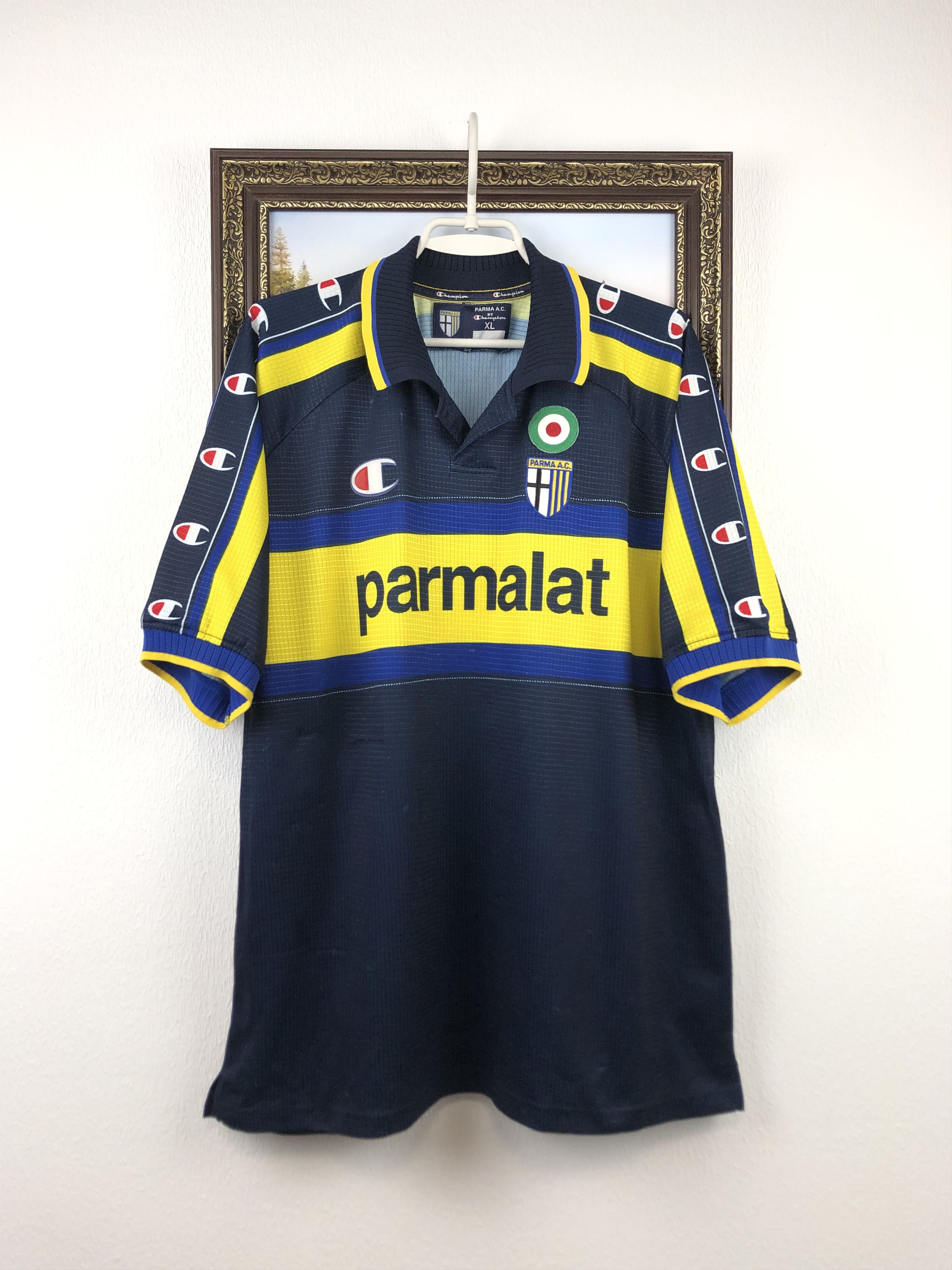 Parma Away football shirt 1999 Maglia Soccer Jersey Rare