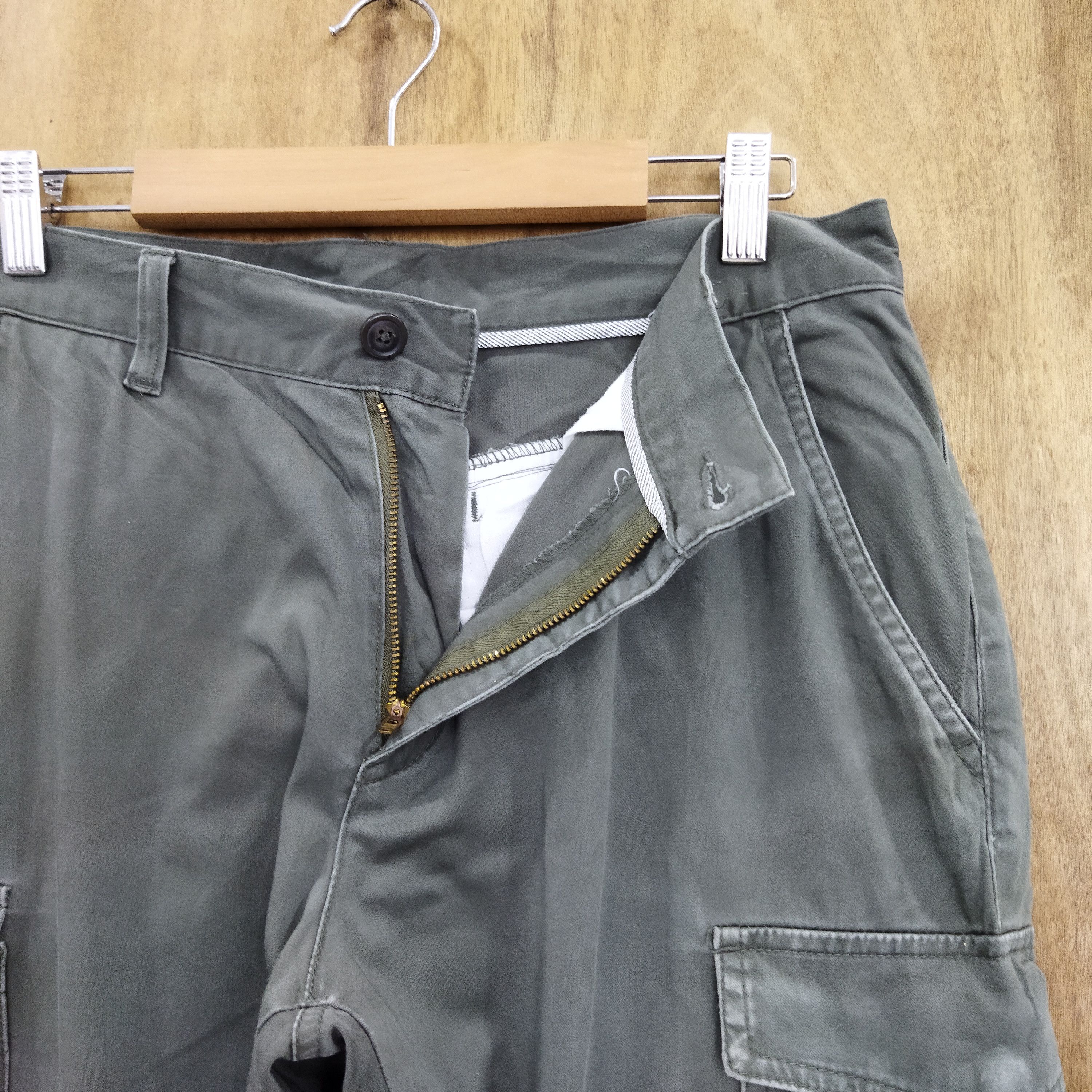 Japanese Brand JAPANESE BRAND GREEN CARGO PANTS Size US 31 - 6 Thumbnail