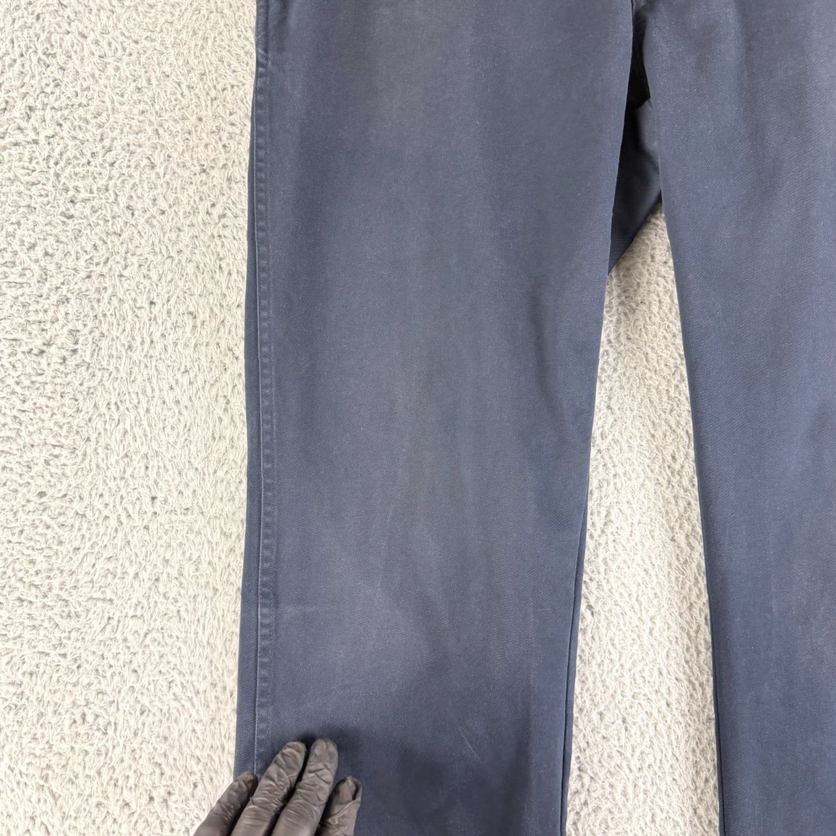 Vintage Wings and Horns Chino Pants Mens Size 36 Blue Straight Leg Casual 100% Cotton Size US 36 / EU 52 - 2 Thumbnail