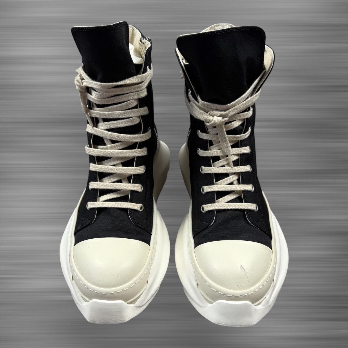 Rick Owens Rick Owens DRKSHDW High Abstract ‘Milk’ Shoes Size US 9 / EU 42 - 2 Thumbnail
