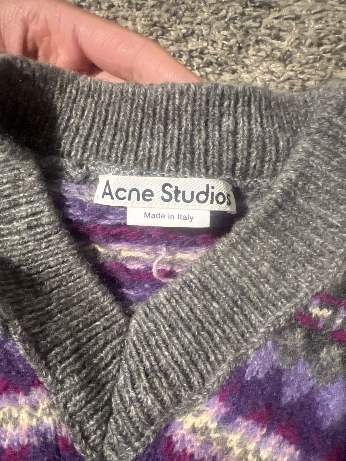 Acne Studios Acne Studios Sweater Vest Size XS / US 0-2 / IT 36-38 - 3 Thumbnail